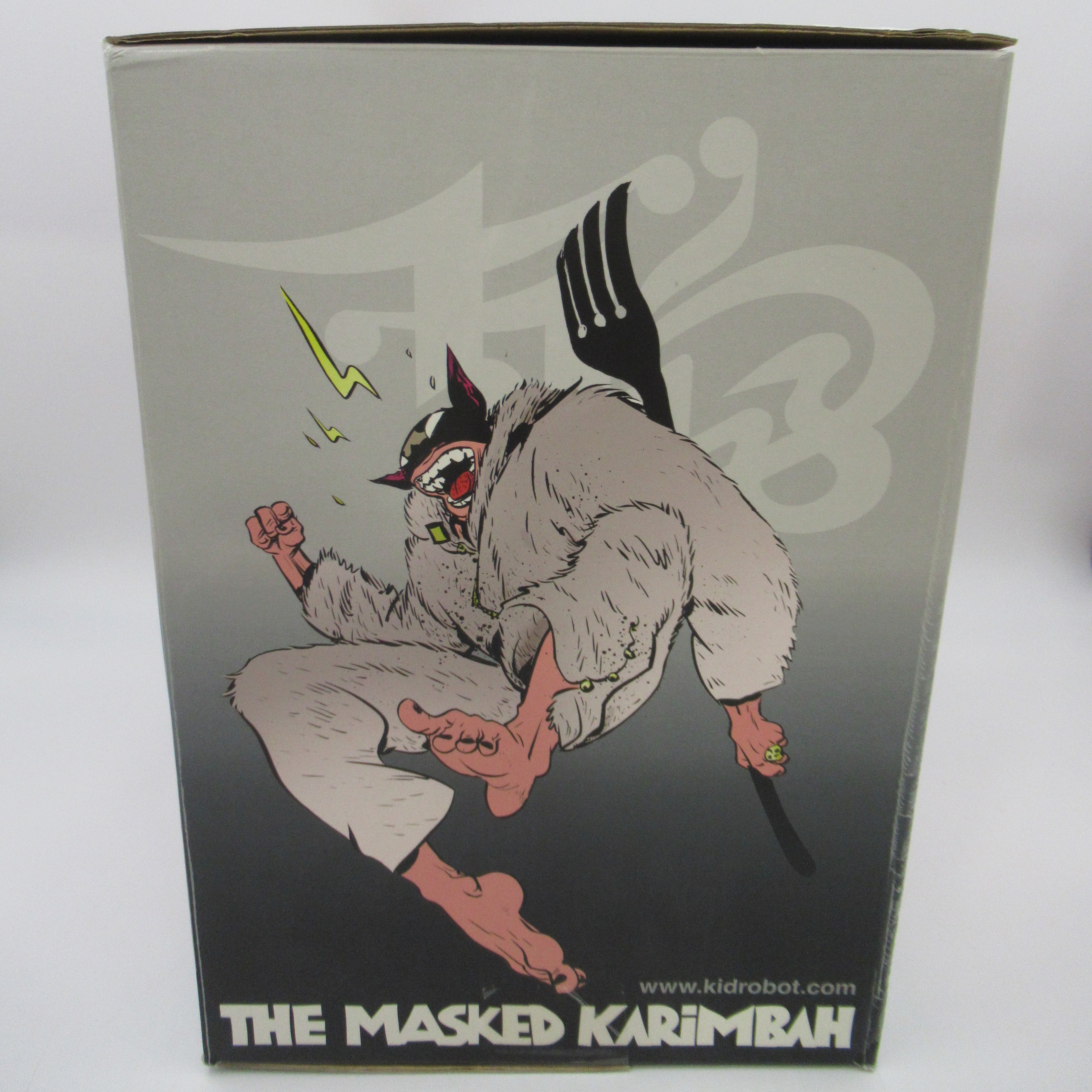 THE MASKED KARIMBAH - Kidrobot (2008) Paul Pope SDCC LE 1/15 Vinyl Art Toy