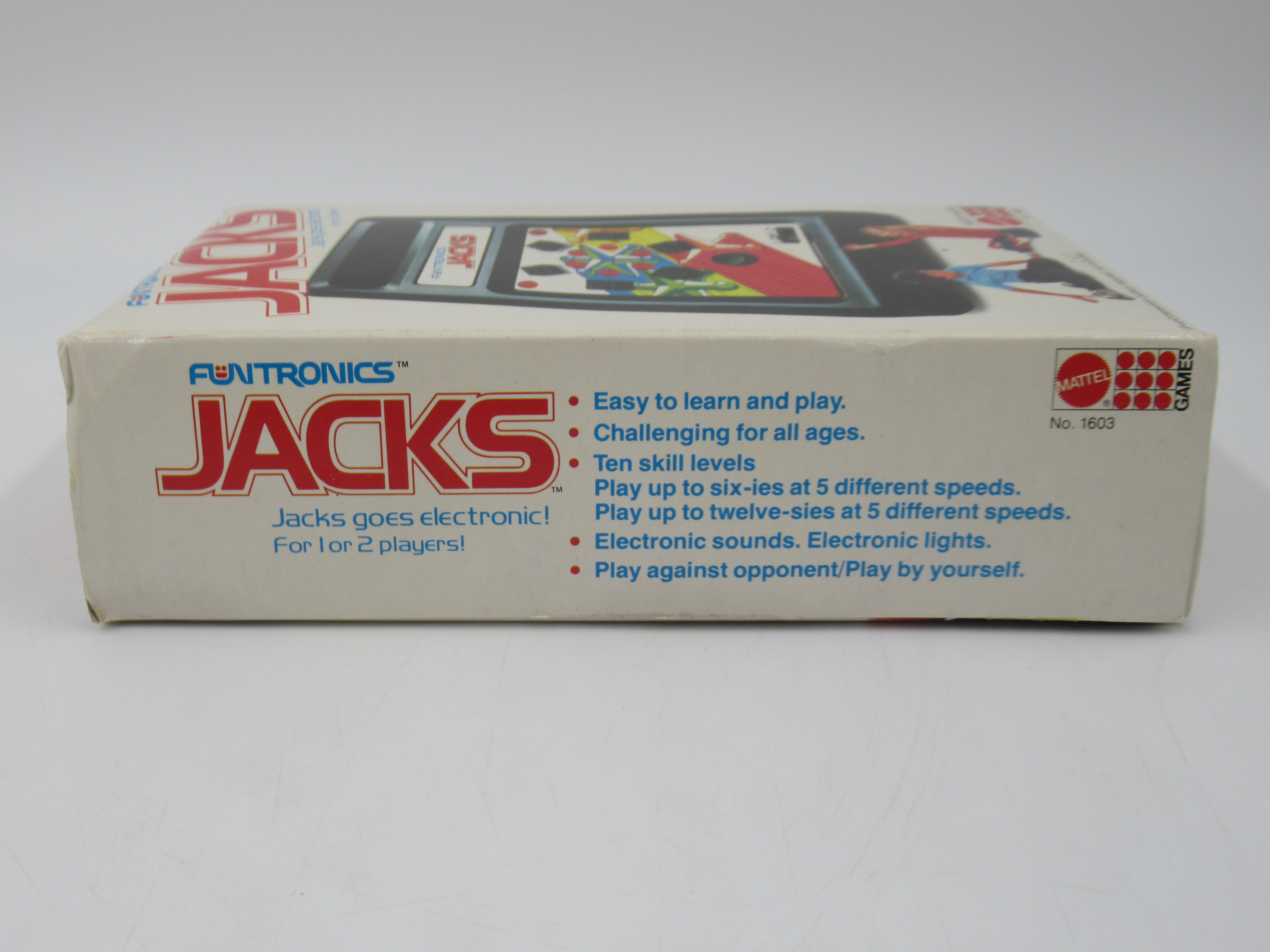 FUNTRONICS Jack & Red Light Green Light Handheld Sealed Games - Mattel Electronics (1978) Vintage Toy