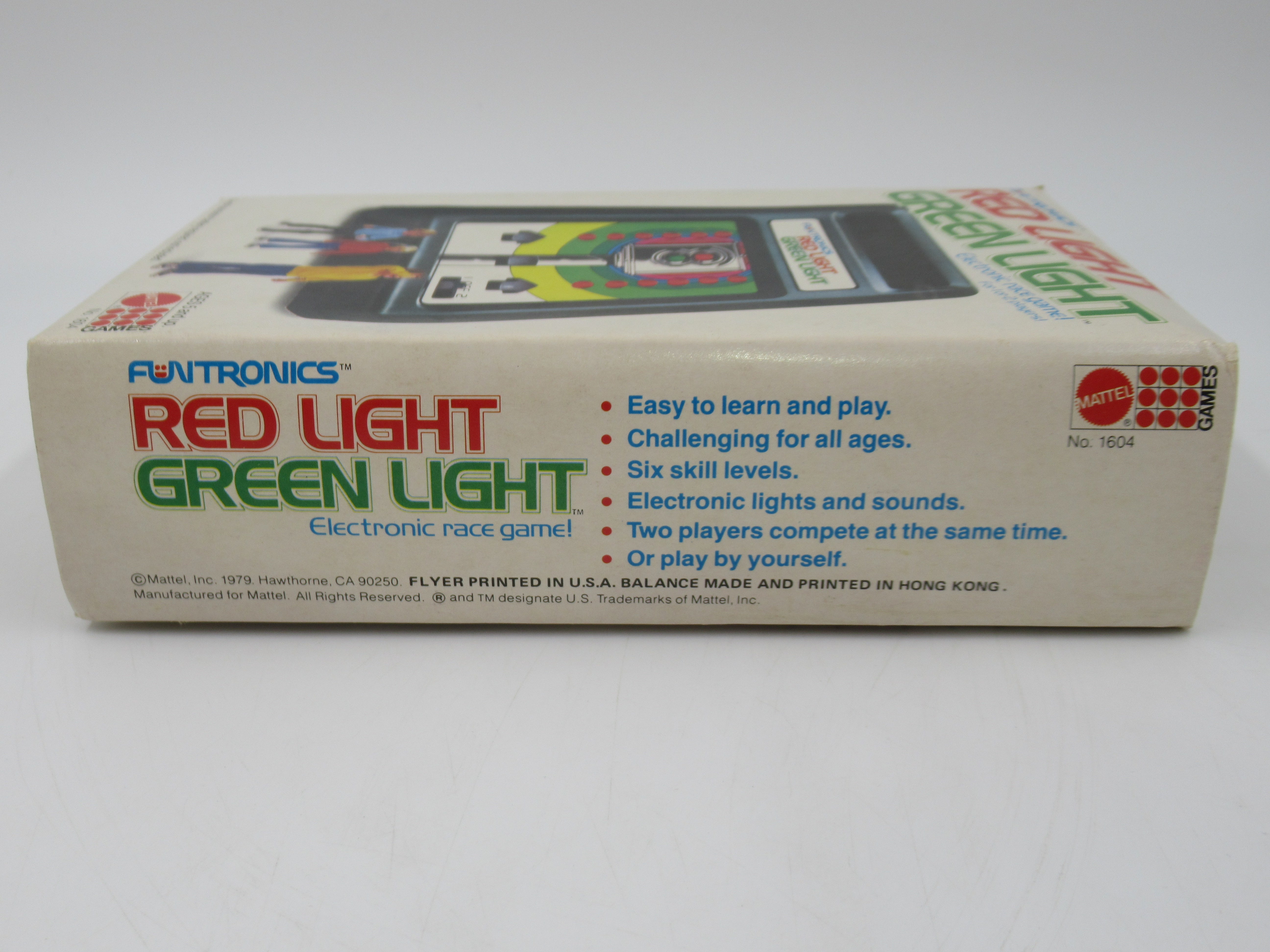 FUNTRONICS Jack & Red Light Green Light Handheld Sealed Games - Mattel Electronics (1978) Vintage Toy