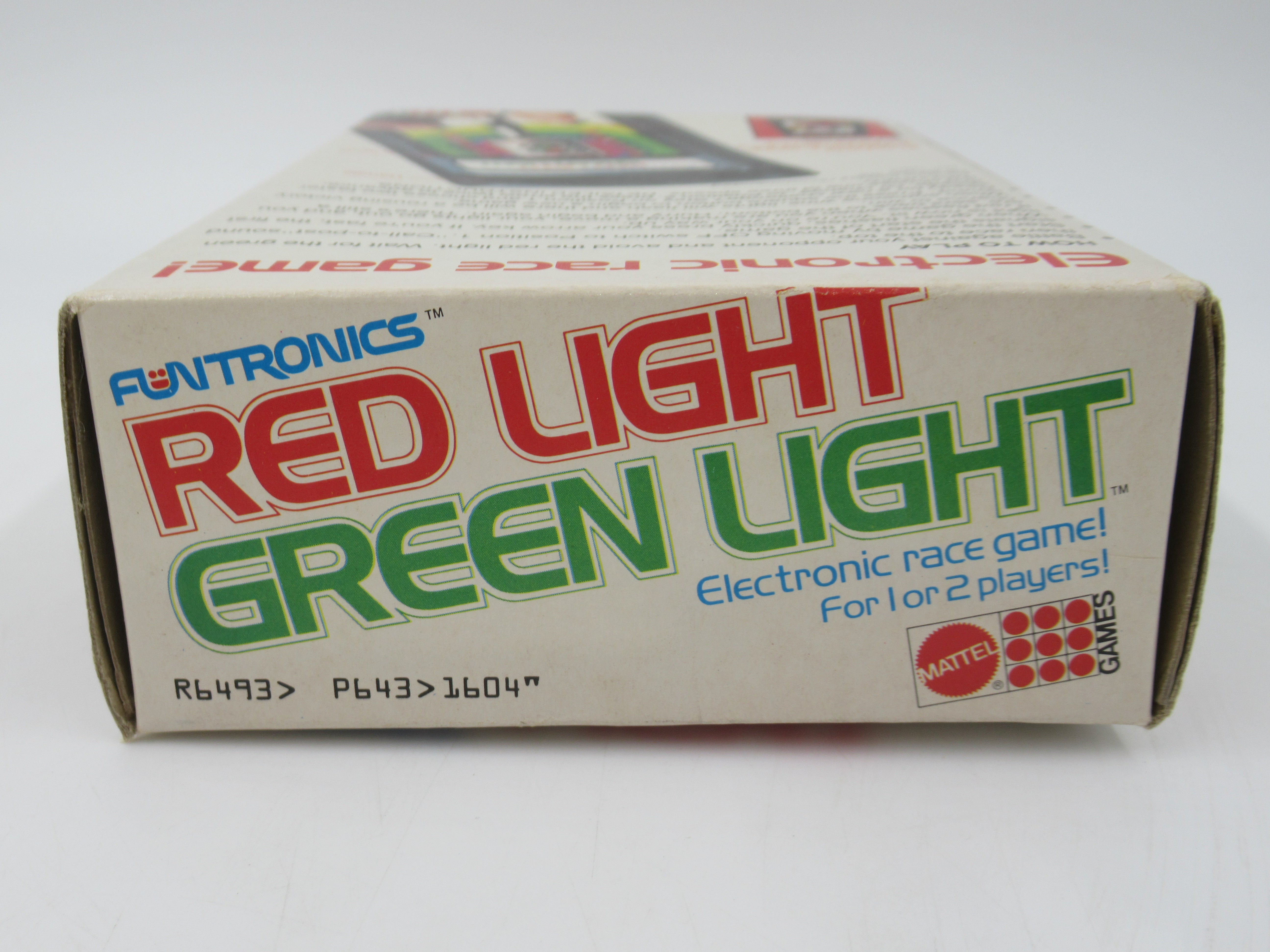 FUNTRONICS Jack & Red Light Green Light Handheld Sealed Games - Mattel Electronics (1978) Vintage Toy