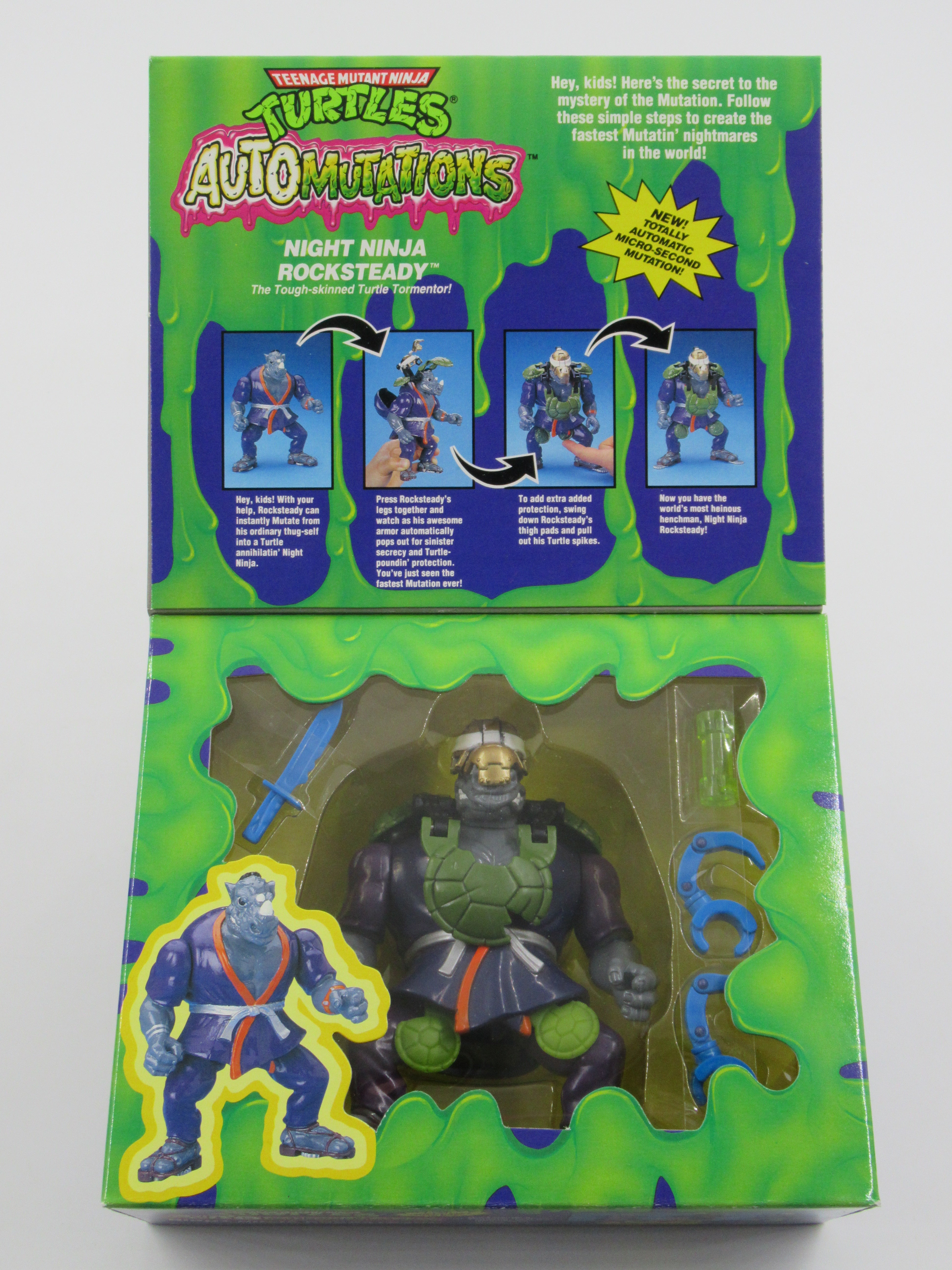 Teenage Mutant Ninja Turtles Night Ninja Rocksteady Automutations 4.5