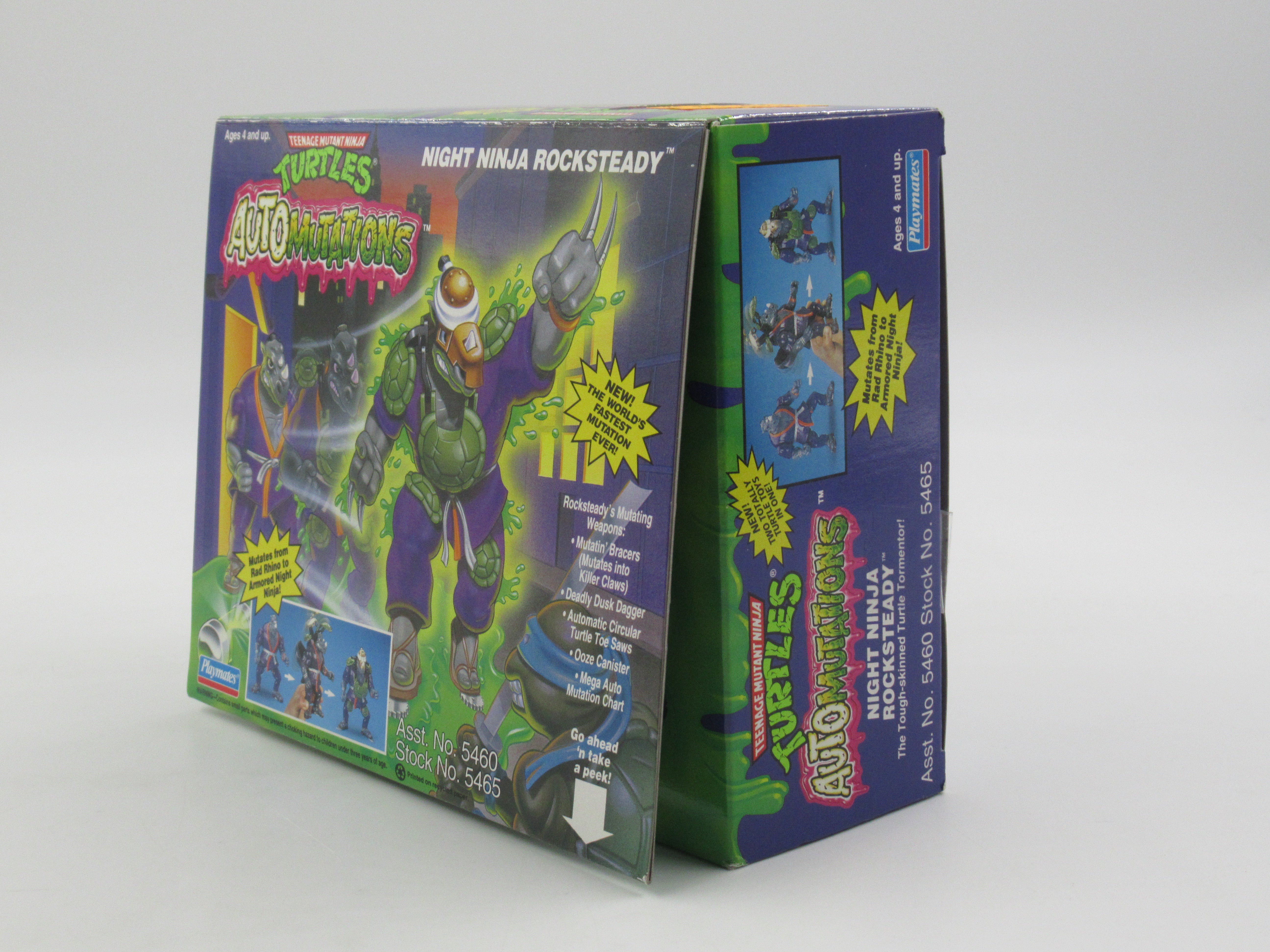 Teenage Mutant Ninja Turtles Night Ninja Rocksteady Automutations 4.5