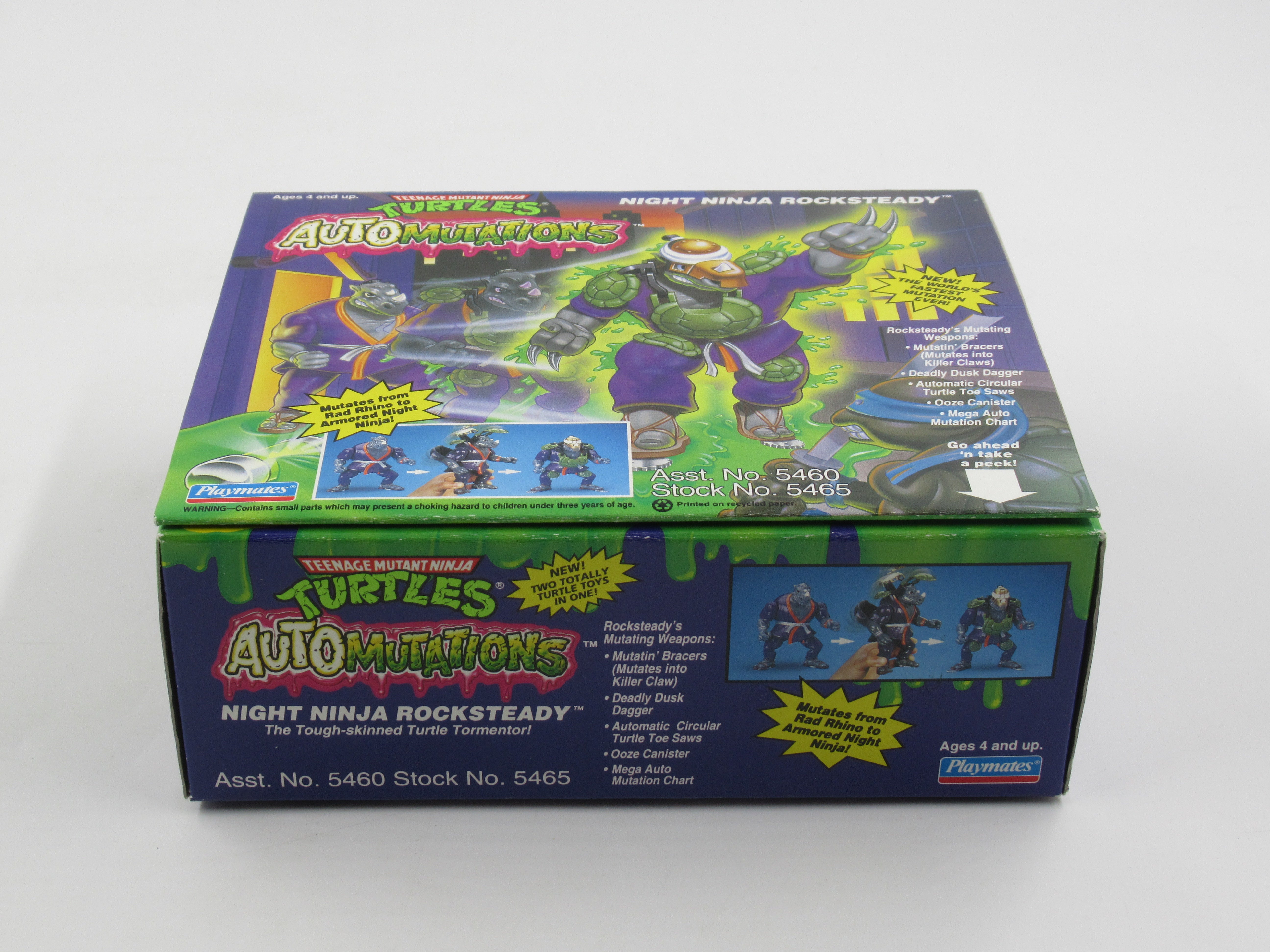 Teenage Mutant Ninja Turtles Night Ninja Rocksteady Automutations 4.5