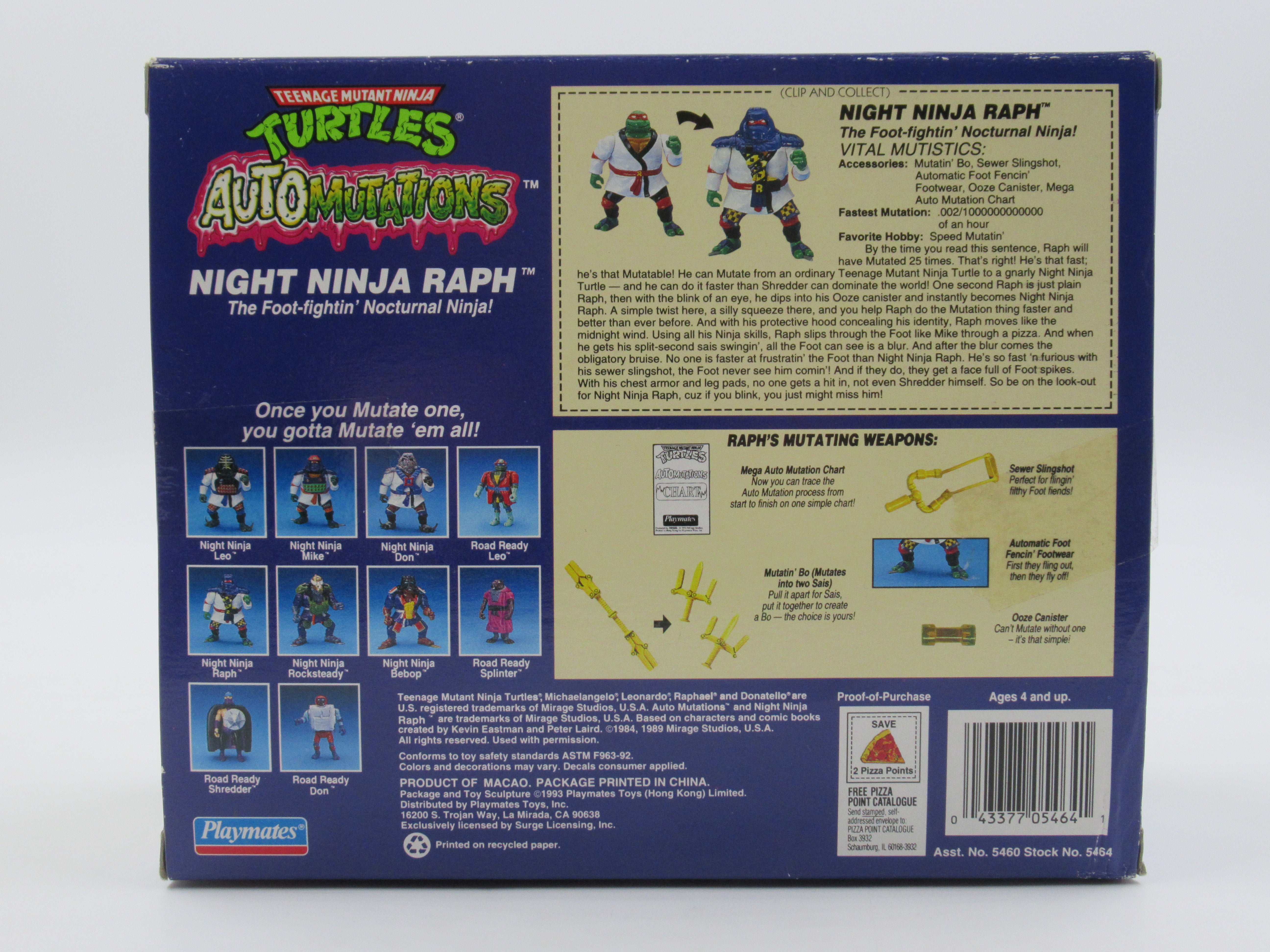 Teenage Mutant Ninja Turtles Night Ninja Raph Automutations 4.5