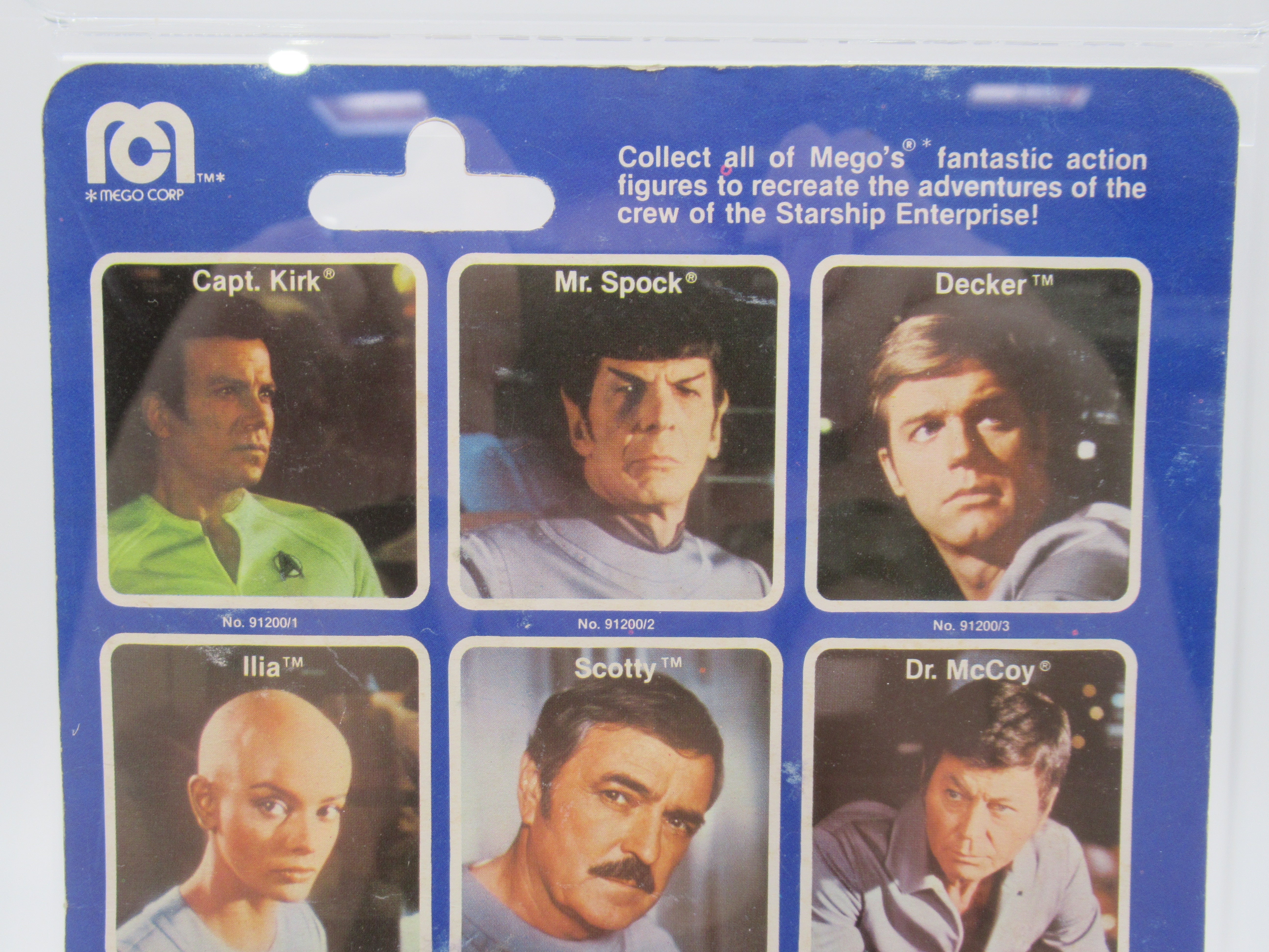 STAR TREK Scotty Graded Action Figure (AFA 80 NM) - Mego Corp. (1980) Vintage Toy