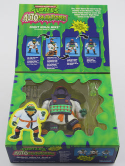 Teenage Mutant Ninja Turtles Night Ninja Mike Automutations 4.5" Figure TMNTs - Playmates (1993)