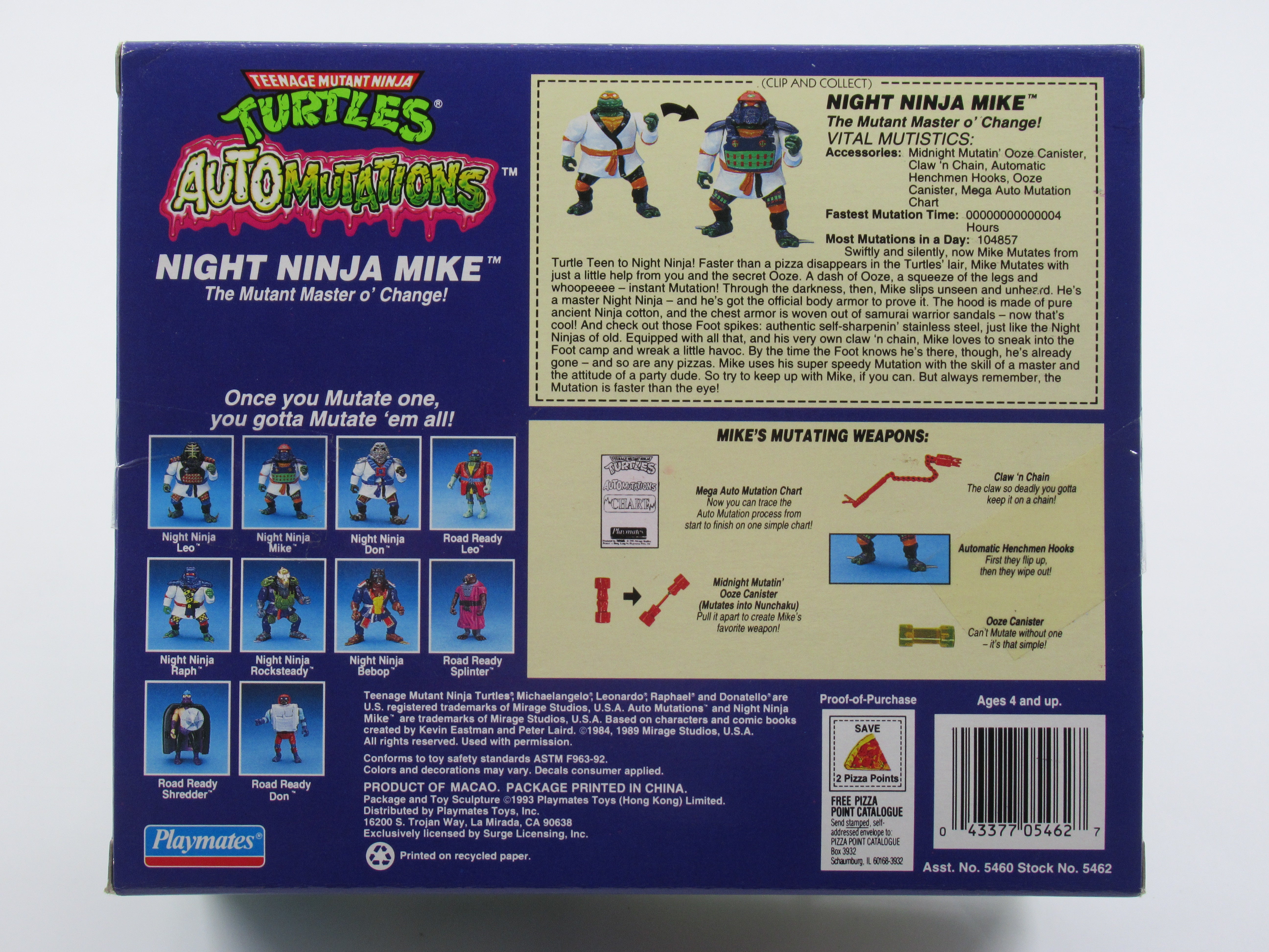 Teenage Mutant Ninja Turtles Night Ninja Mike Automutations 4.5