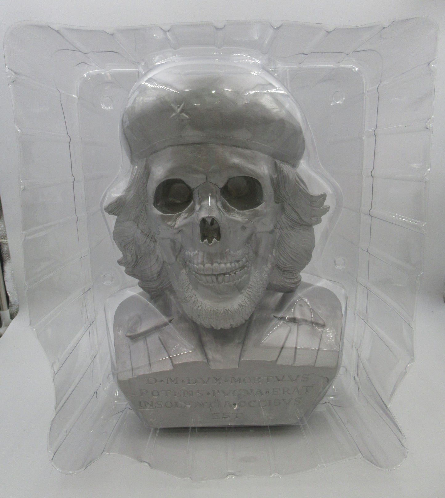 FRANK KOZIK Dead Che Guevara Silver Vinyl Bust - Ultraviolence (2010) LE 50 Art Toy with Box