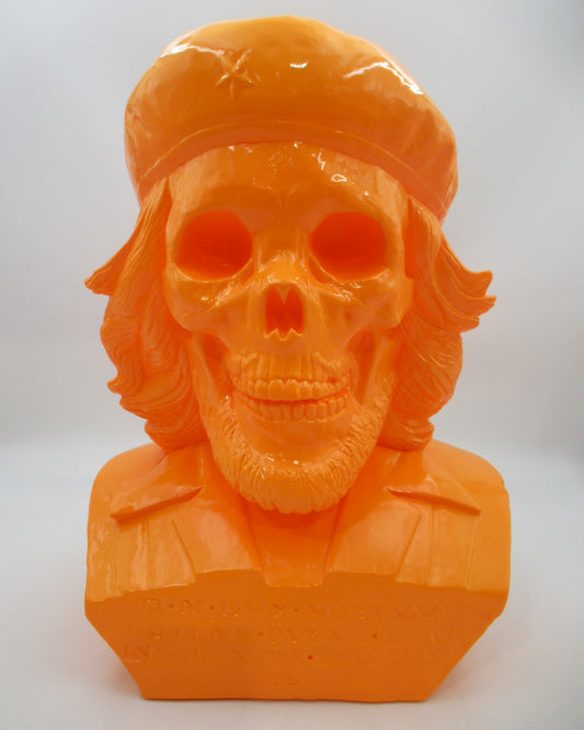 FRANK KOZIK Dead Che Guevara Orange Vinyl Bust - Ultraviolence (2010) SDCC LE 50 Art Toy with Box