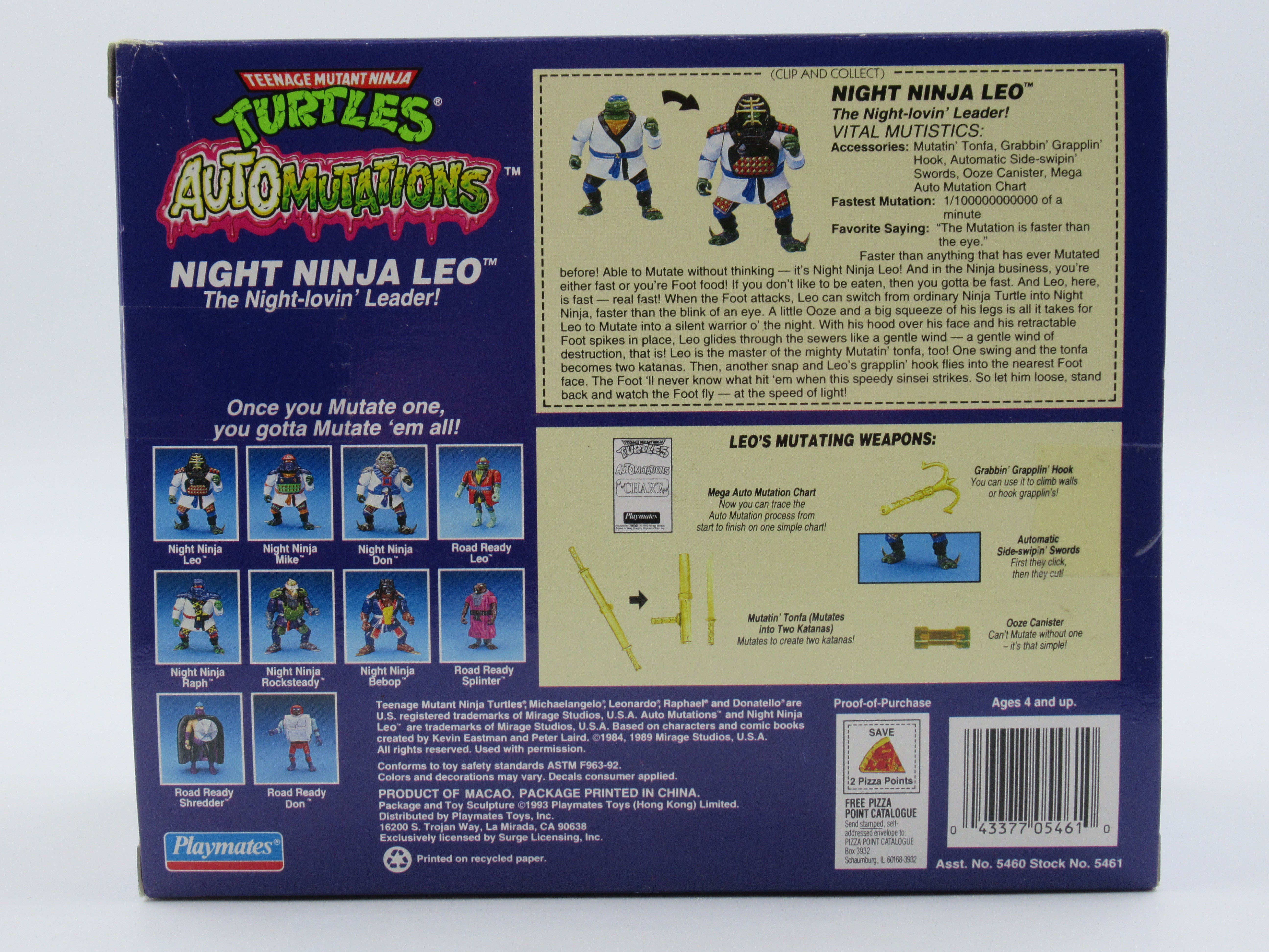 Teenage Mutant Ninja Turtles Night Ninja Leo Automutations 4.5