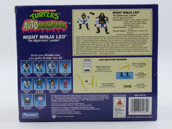 Teenage Mutant Ninja Turtles Night Ninja Leo Automutations 4.5" Figure TMNTs - Playmates (1993)