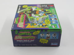 Teenage Mutant Ninja Turtles Night Ninja Leo Automutations 4.5" Figure TMNTs - Playmates (1993)