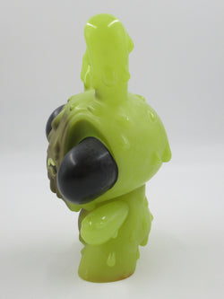 DUNNY Meltdown Green GID 8" Vinyl Figure - Chris Ryniak x Kidrobot (2013) Designer Art Toy