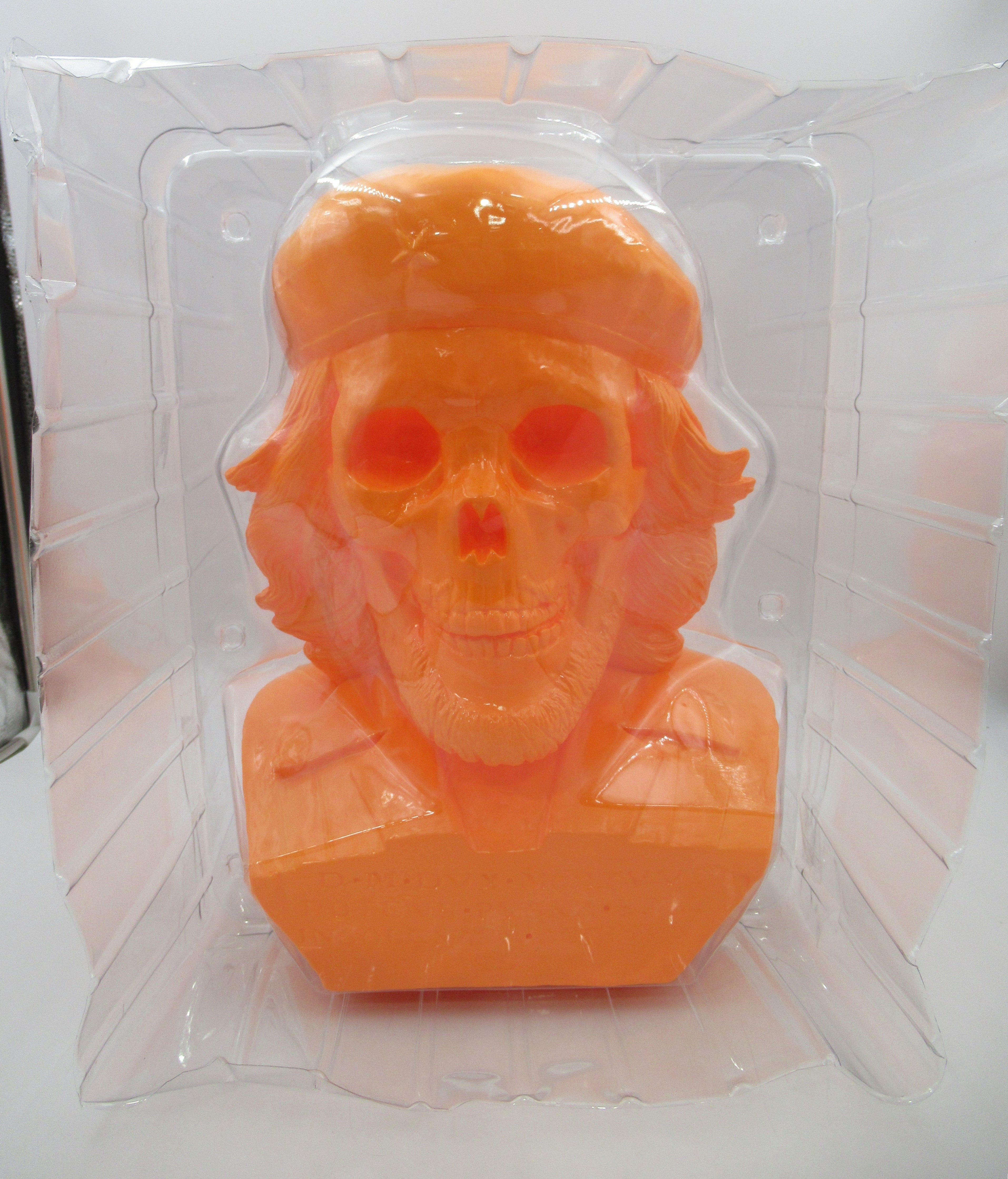 FRANK KOZIK Dead Che Guevara Orange Vinyl Bust - Ultraviolence (2010) SDCC LE 50 Art Toy with Box