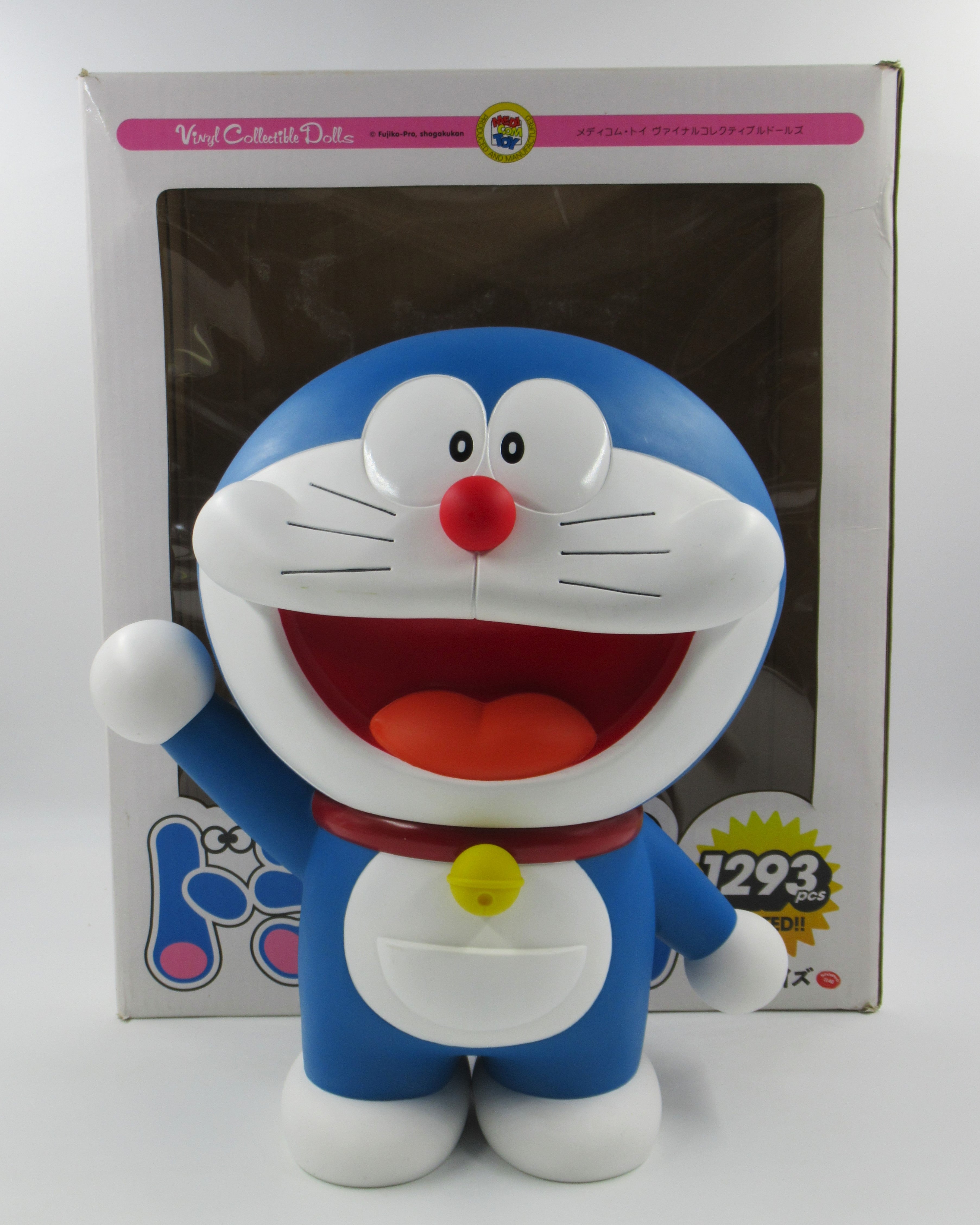 DORAEMON VCD Vinyl Figure - Medicom Toy (2008) Limited Edition W-Size Anime Designer Art Toy