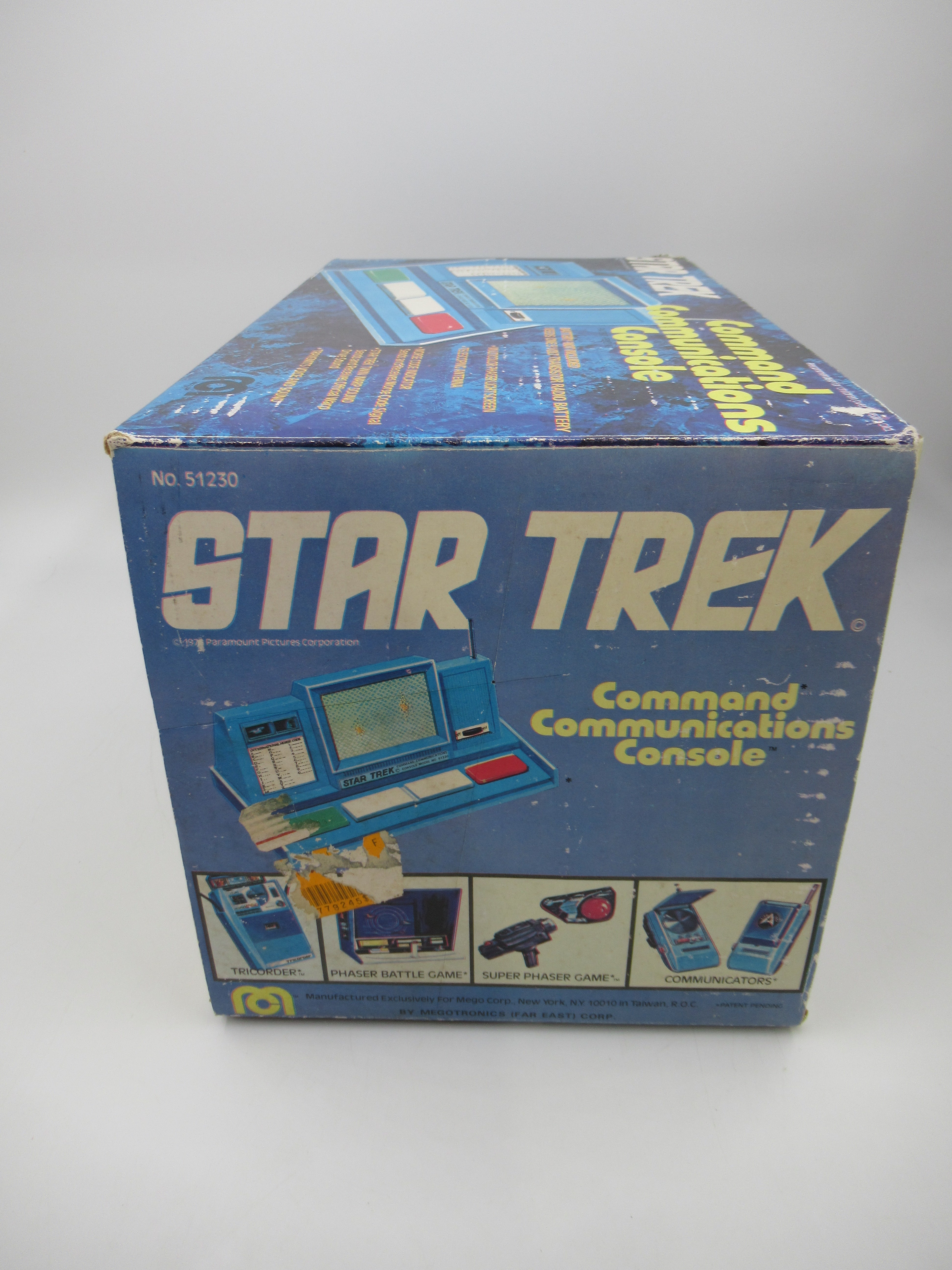 STAR TREK Command Communications Console with Box - Mego (1976) Vintage Toy