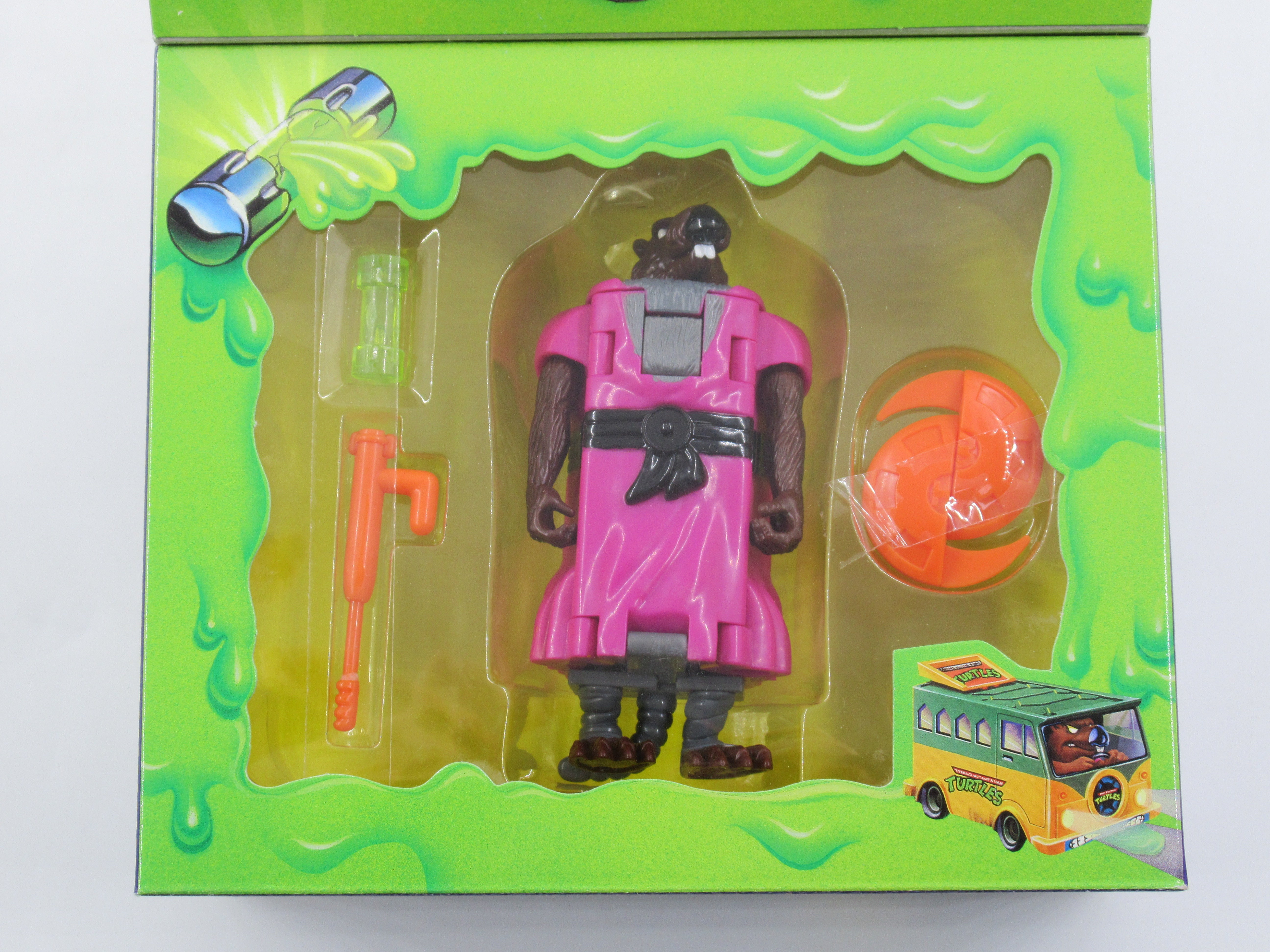 Teenage Mutant Ninja Turtles Splinter & Shredder Road Ready Mutations 4.5" Figures TMNTs - Playmates (1993)