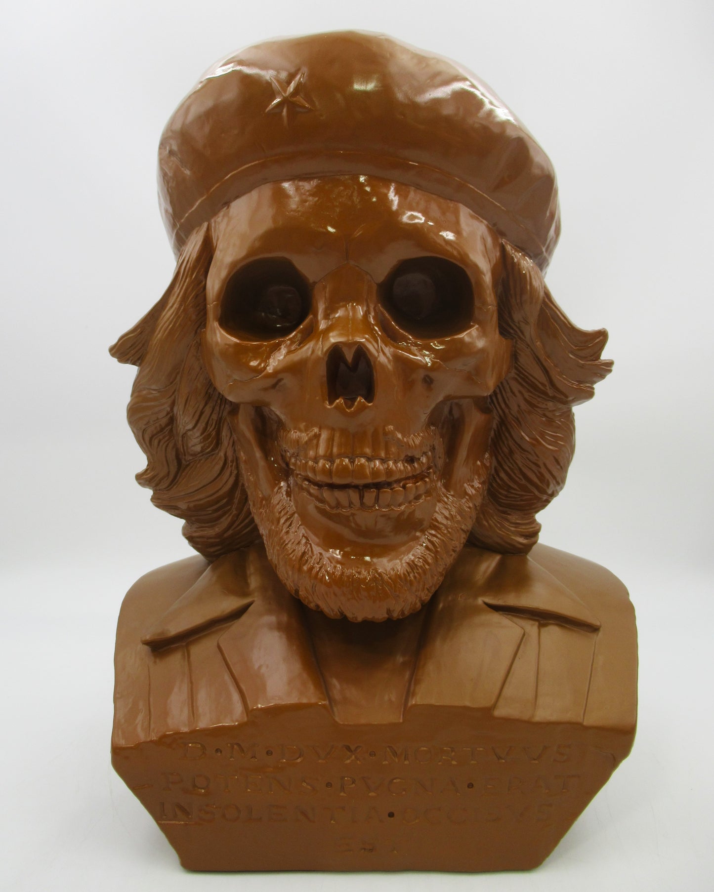 FRANK KOZIK Dead Che Guevara Brown Vinyl Bust - Ultraviolence (2010) LE 50 Art Toy with Box