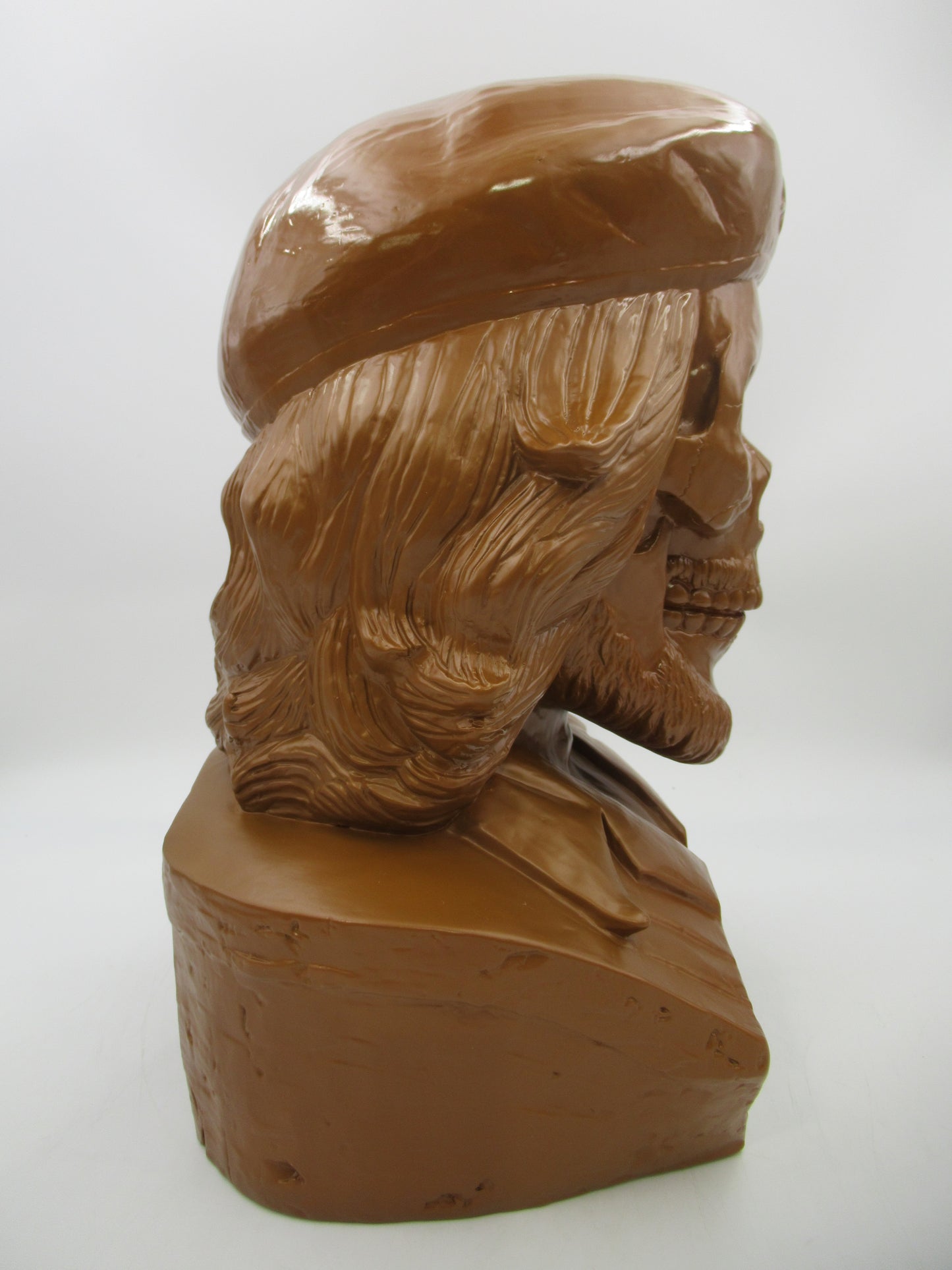 FRANK KOZIK Dead Che Guevara Brown Vinyl Bust - Ultraviolence (2010) LE 50 Art Toy with Box