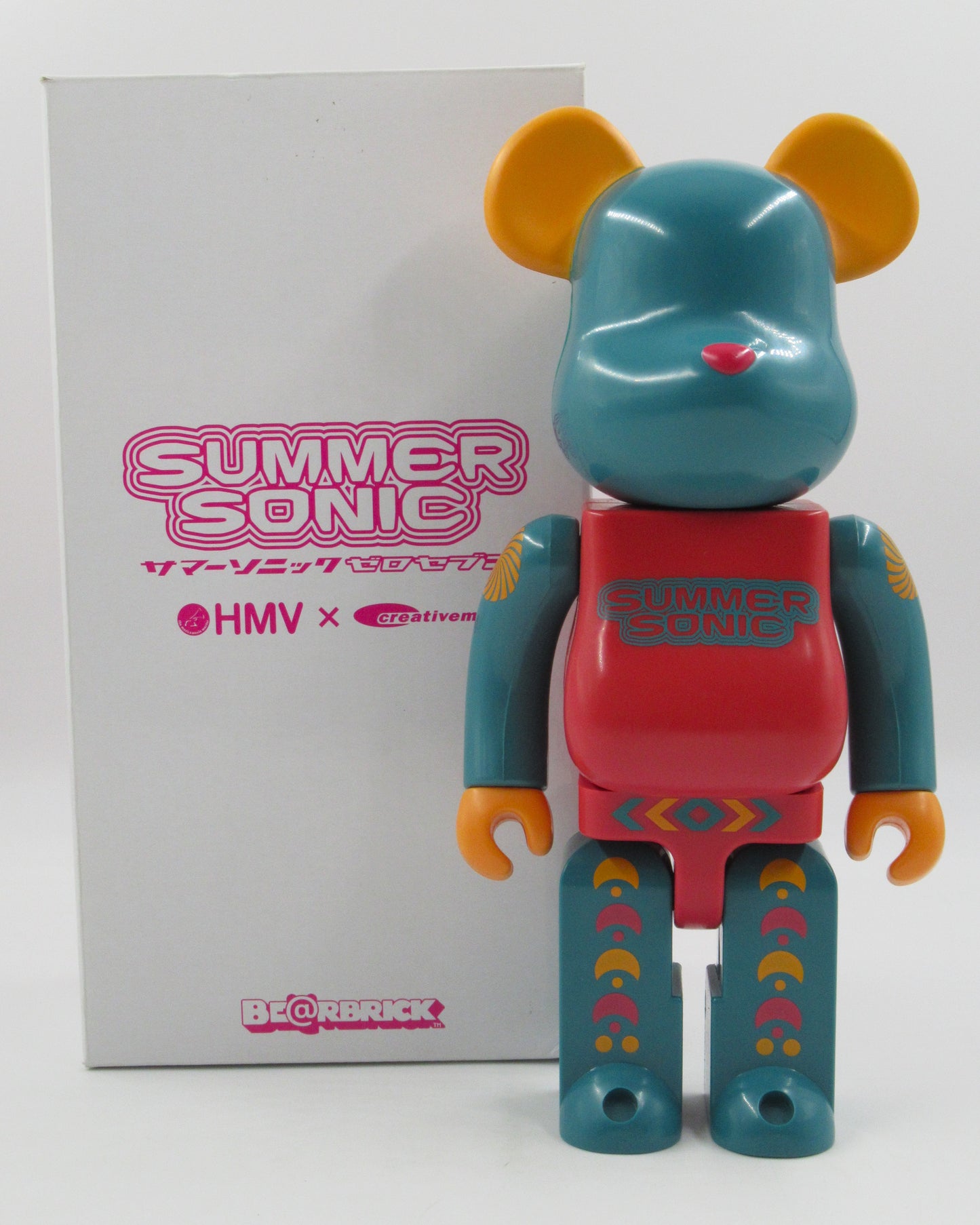 BEARBRICK Summer Sonic x HMV 400% Figure - Medicom Toy (2007) Be@rbrick Art Toy