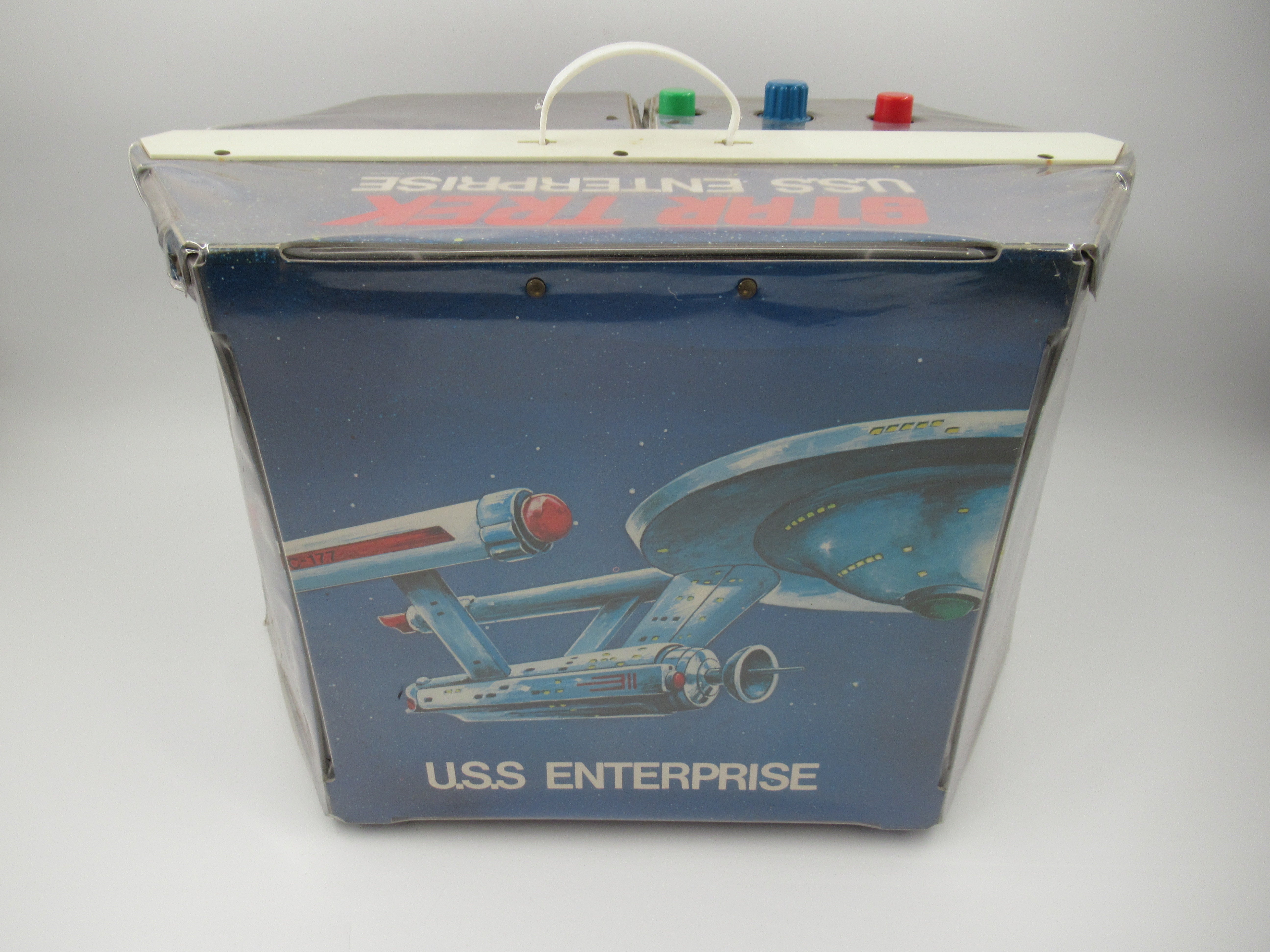 STAR TREK  U.S.S. Enterprise Bridge Action Playset with Box - Mego Corp. (1976) Vintage Toy