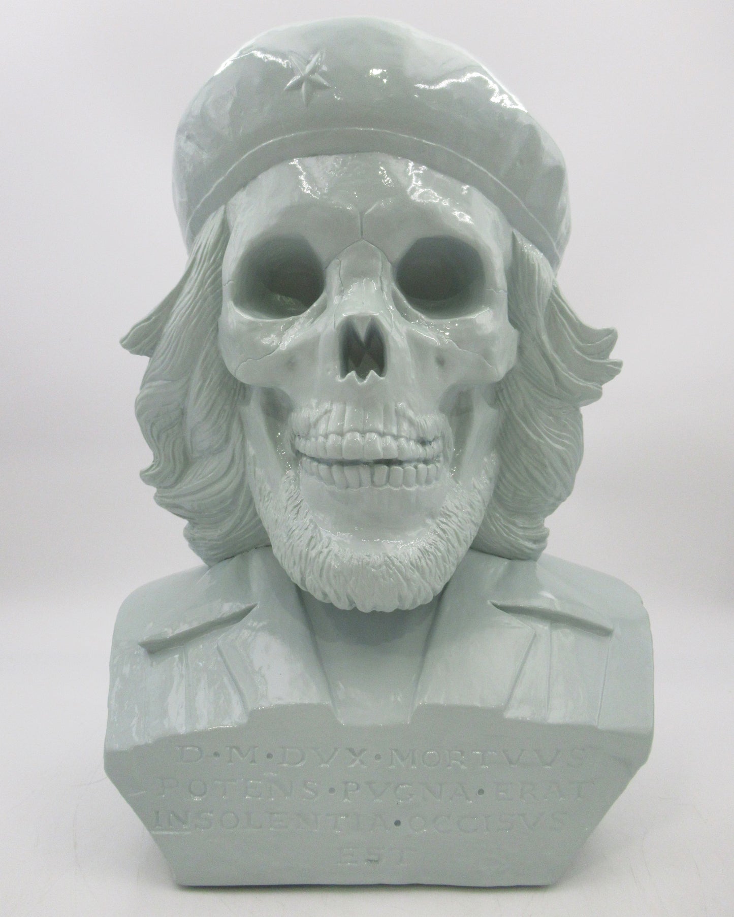 FRANK KOZIK Dead Che Guevara Grey Vinyl Bust - Ultraviolence (2010) LE 50 Art Toy with Box