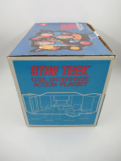 STAR TREK  U.S.S. Enterprise Bridge Action Playset with Box - Mego Corp. (1976) Vintage Toy