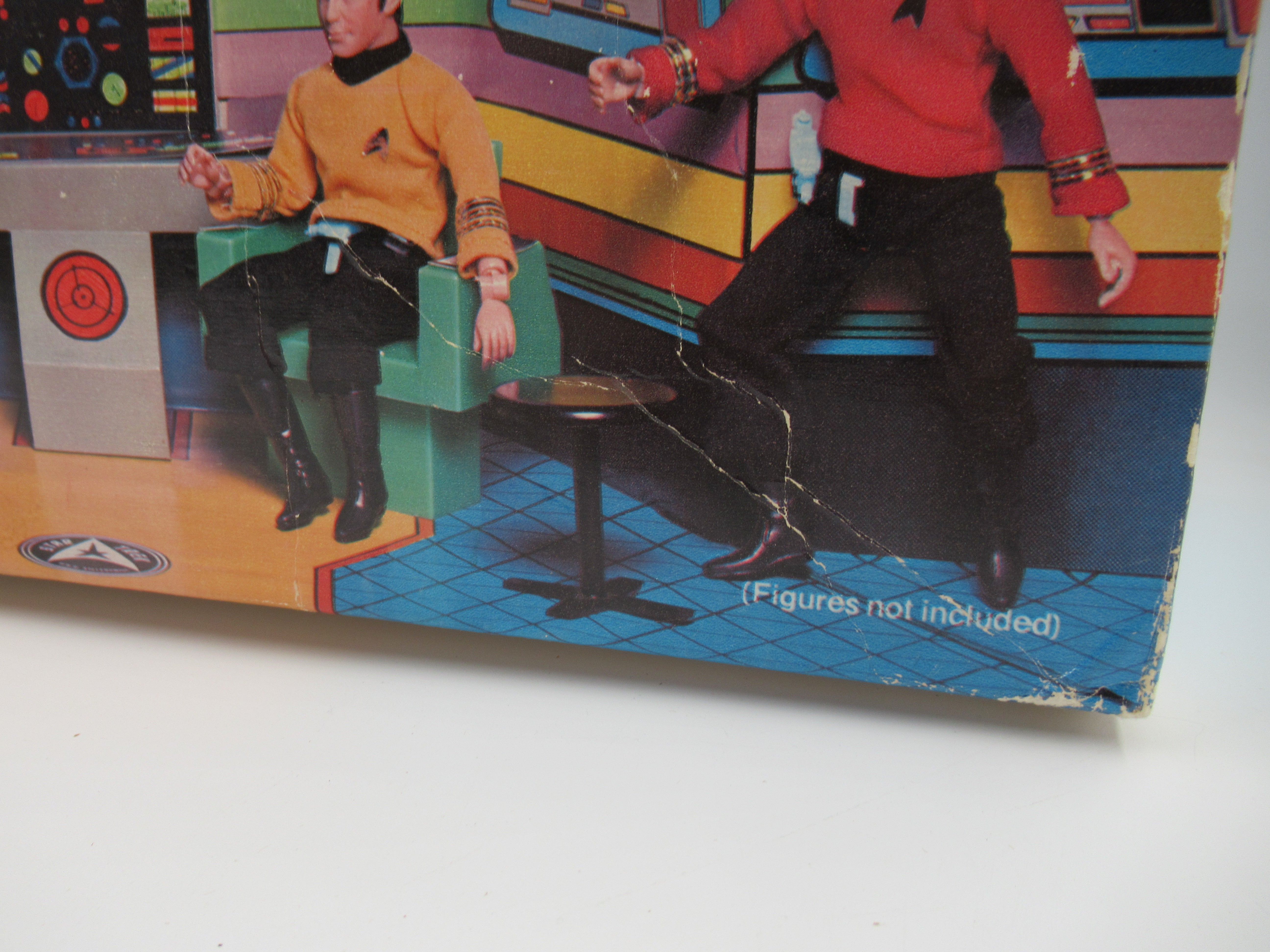 STAR TREK  U.S.S. Enterprise Bridge Action Playset with Box - Mego Corp. (1976) Vintage Toy