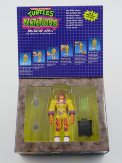 Teenage Mutant Ninja Turtles Shredder/Foot Soldier/April Mutations 4.5" Figures TMNTs - Playmates (1993)