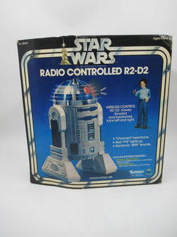 STAR WARS Radio Control R2-D2 with Box - Kenner (1977) Vintage Toy