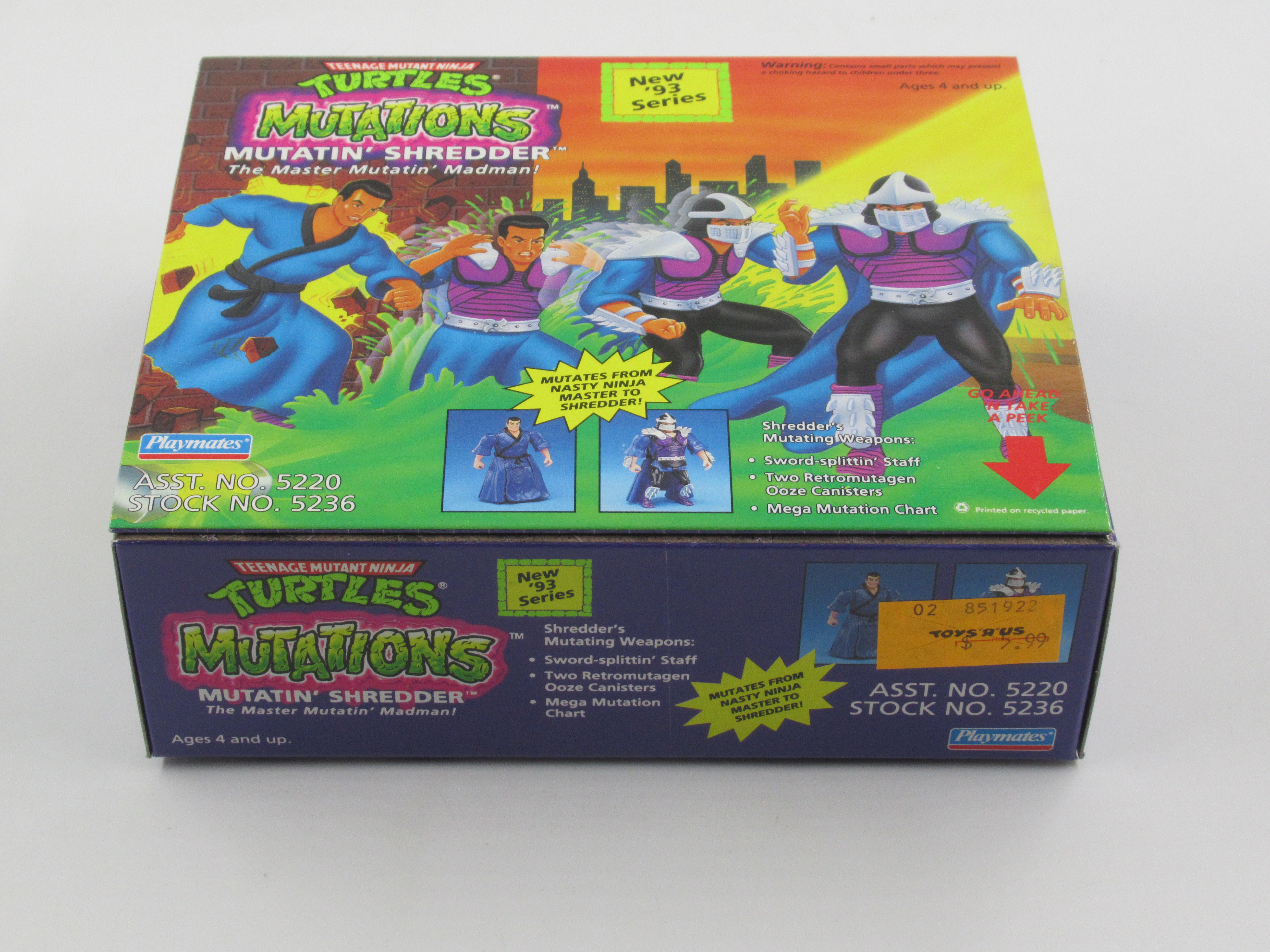 Teenage Mutant Ninja Turtles Shredder/Foot Soldier/April Mutations 4.5