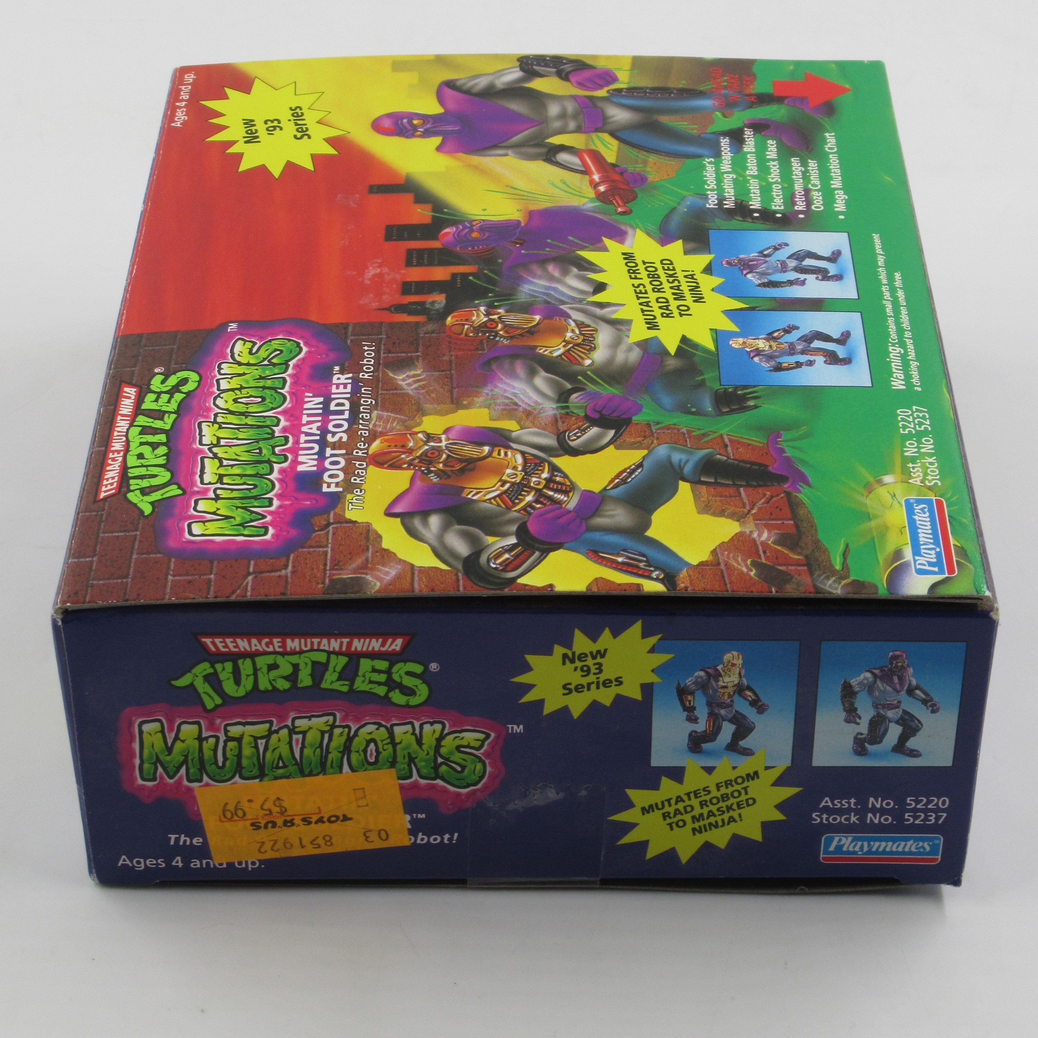 Teenage Mutant Ninja Turtles Shredder/Foot Soldier/April Mutations 4.5