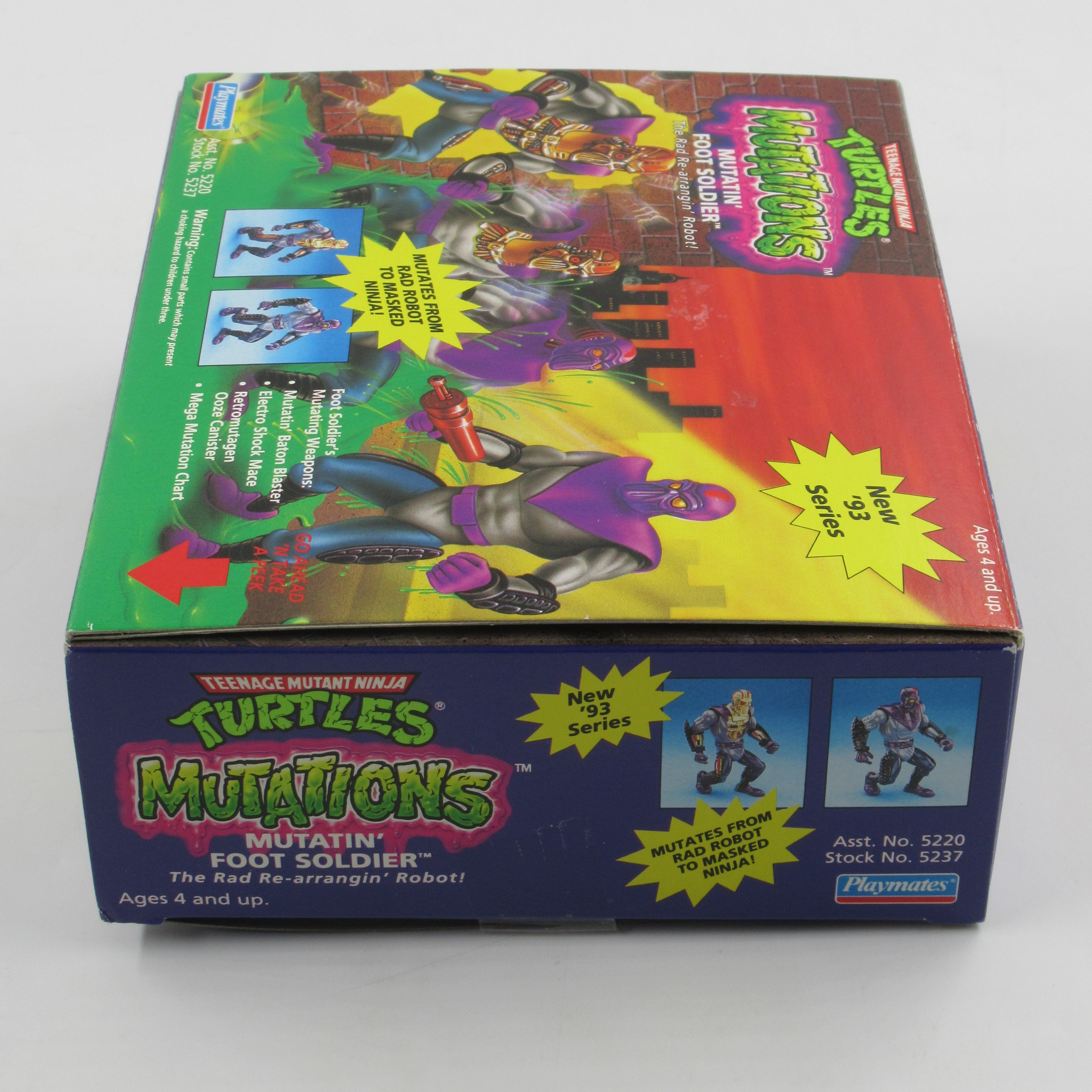 Teenage Mutant Ninja Turtles Shredder/Foot Soldier/April Mutations 4.5