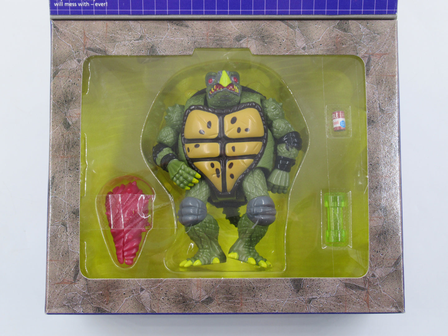 TMNT Mutatin' Tokka (Red Weapon) Mutations 4.5" Figure Teenage Mutant Ninja Turtles - Playmates (1993)