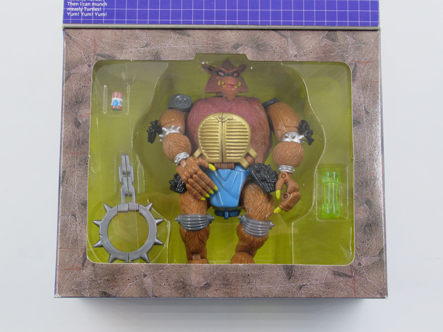 TMNT Mutatin' Rahzar 4.5" Figure Teenage Mutant Ninja Turtles - Playmates (1993)