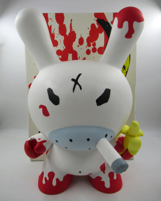 DUNNY Redrum 20" Figure - Kidrobot (2008) Frank Kozik 20" Limited Edition Vinyl Art Toy