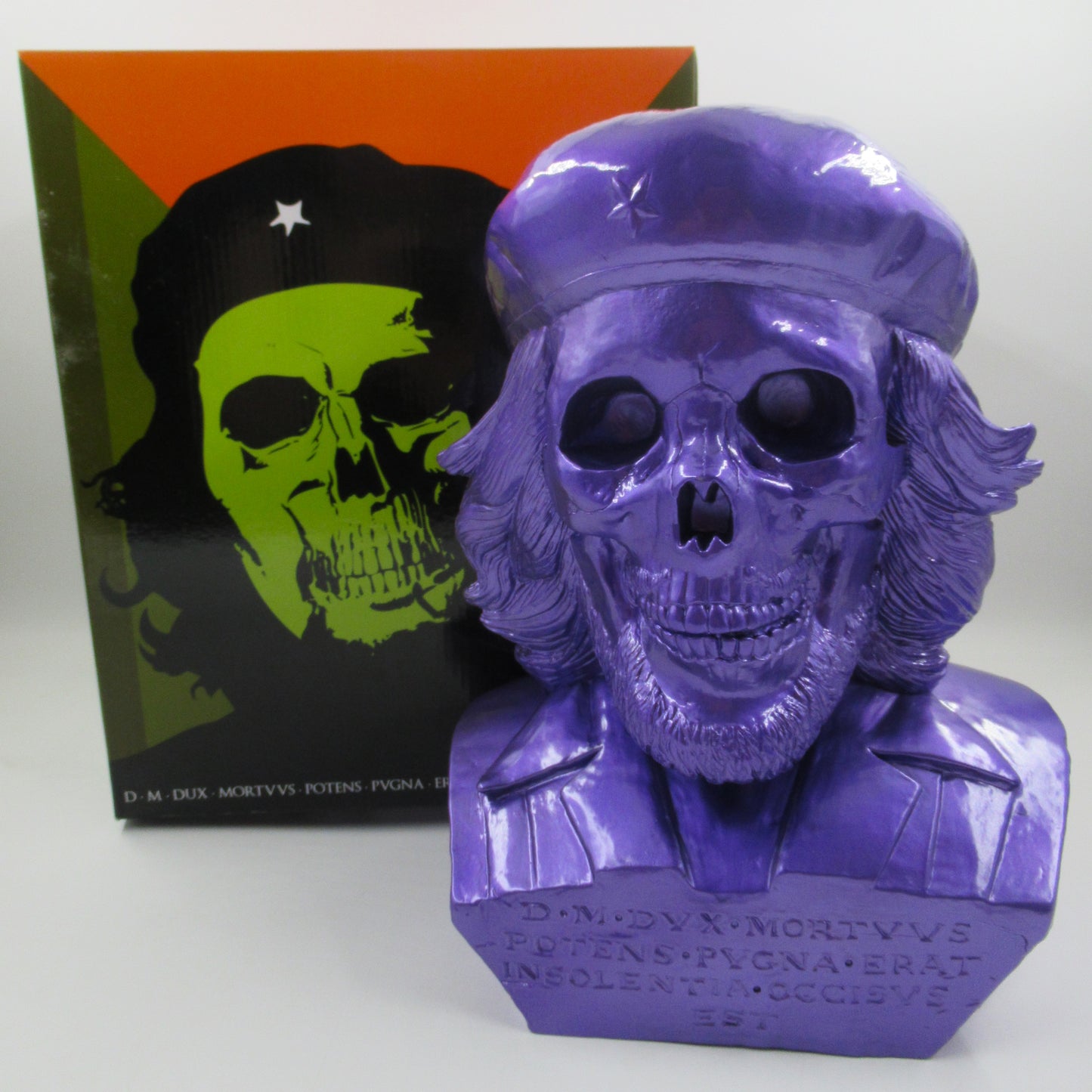 FRANK KOZIK Dead Che Guevara Purple Vinyl Bust - Ultraviolence (2010) Limited Edition of 50 Art Toy