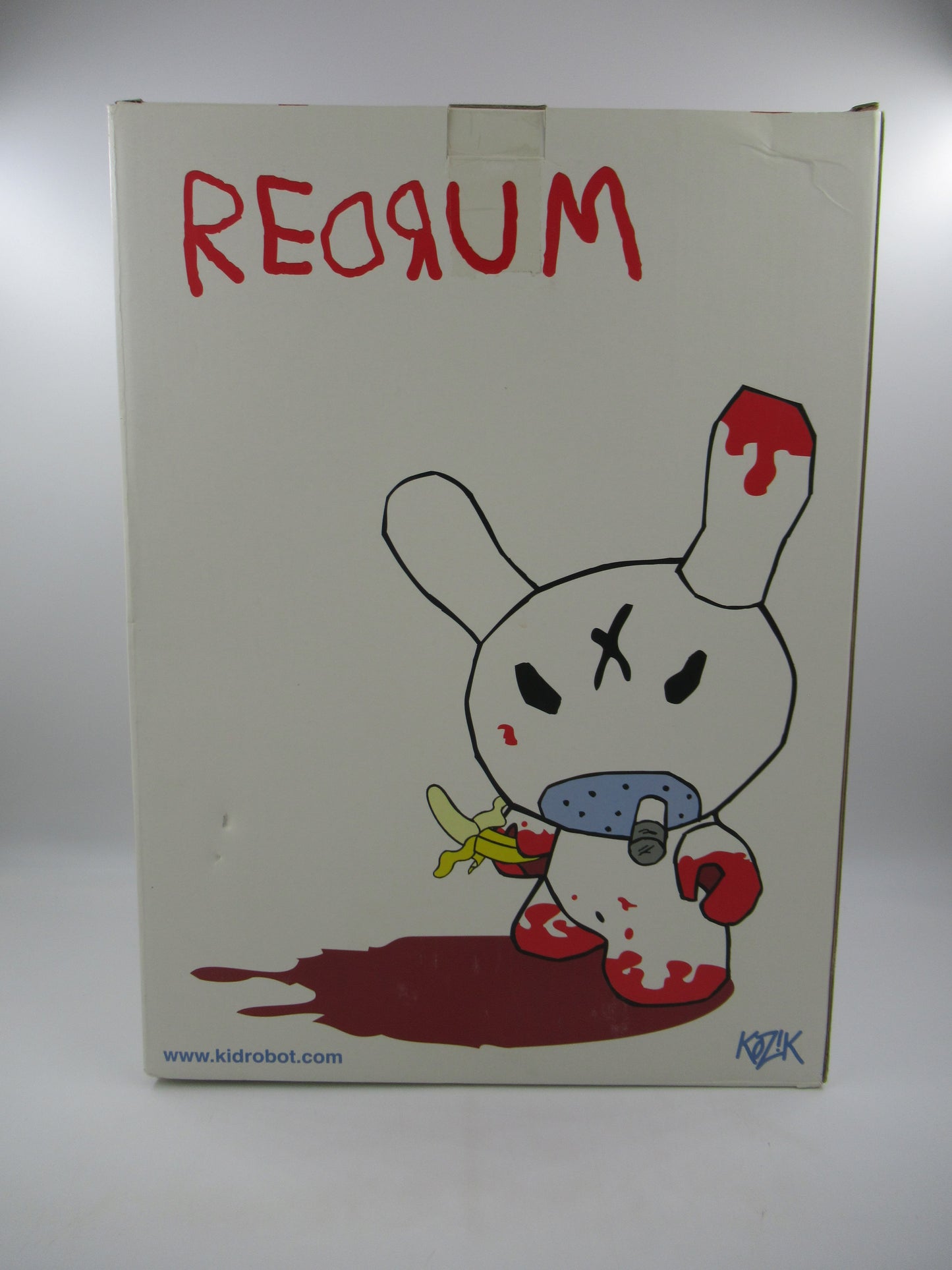 DUNNY Redrum 20" Figure - Kidrobot (2008) Frank Kozik 20" Limited Edition Vinyl Art Toy