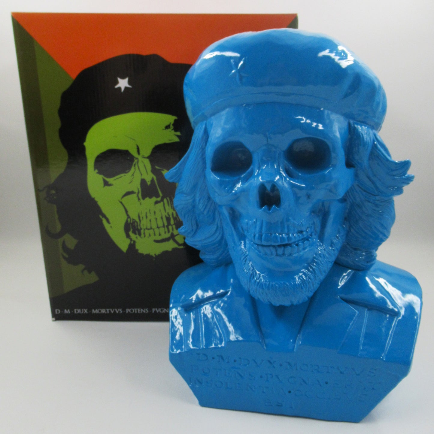 FRANK KOZIK Dead Che Guevara Blue Vinyl Bust - Ultraviolence (2010) Limited Edition of 50 Art Toy