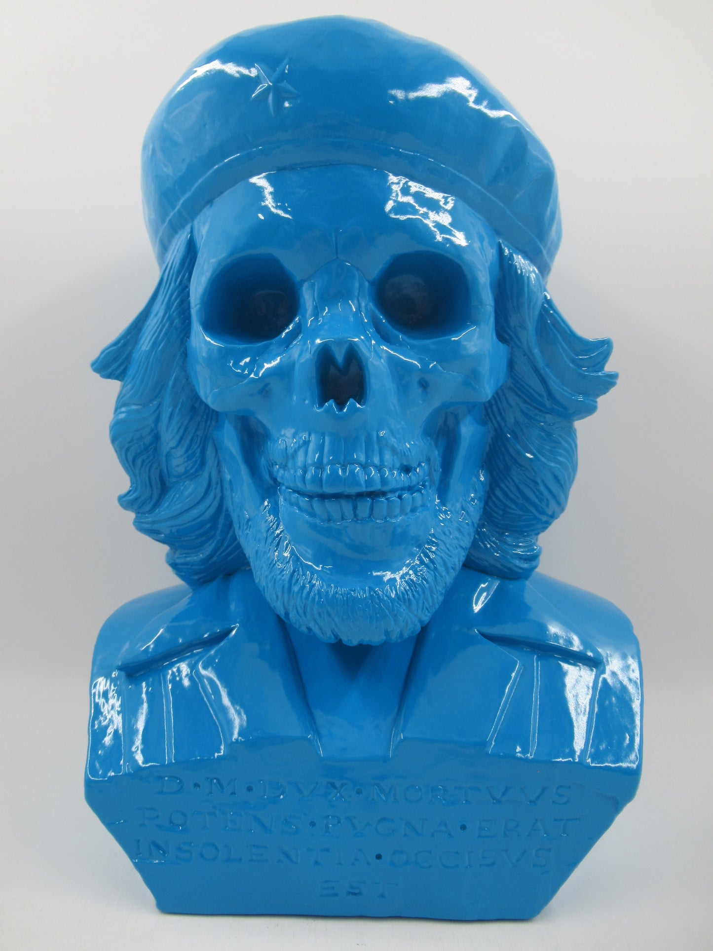 FRANK KOZIK Dead Che Guevara Blue Vinyl Bust - Ultraviolence (2010) Limited Edition of 50 Art Toy