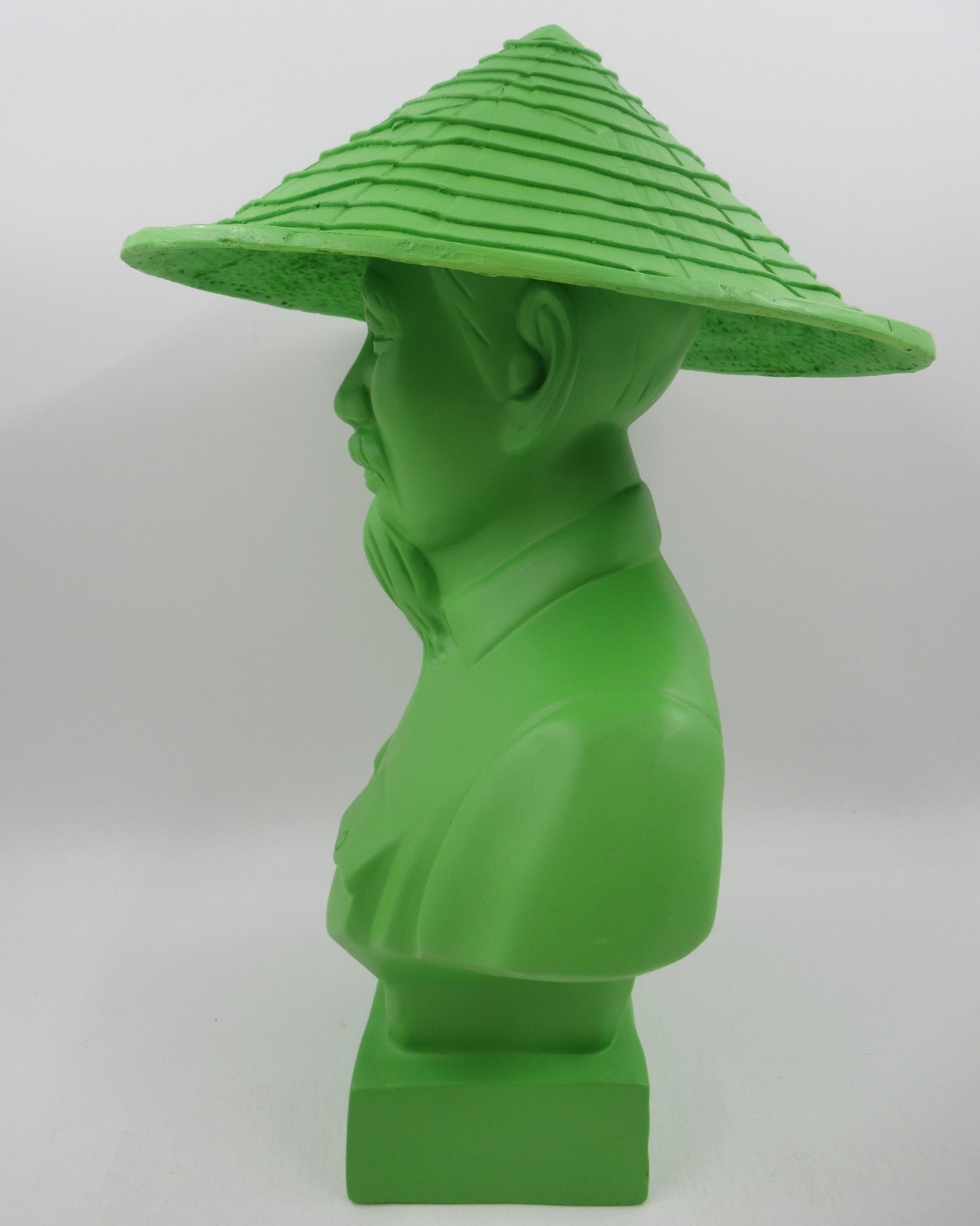 HO CHI MINH Lime Green Bust - Kozik x Ultraviolence (2007) Limited Art Toy with Box