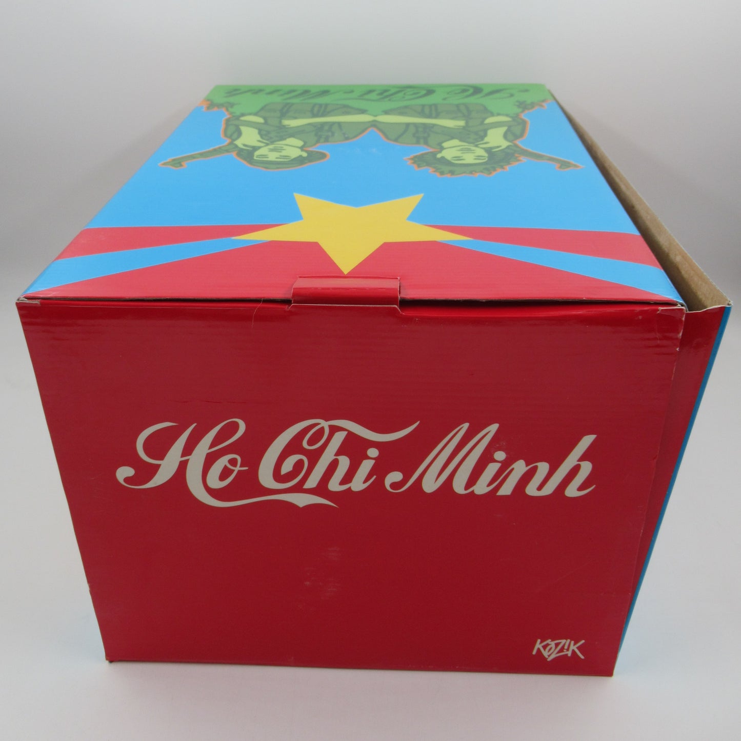 HO CHI MINH Lime Green Bust - Kozik x Ultraviolence (2007) Limited Art Toy with Box