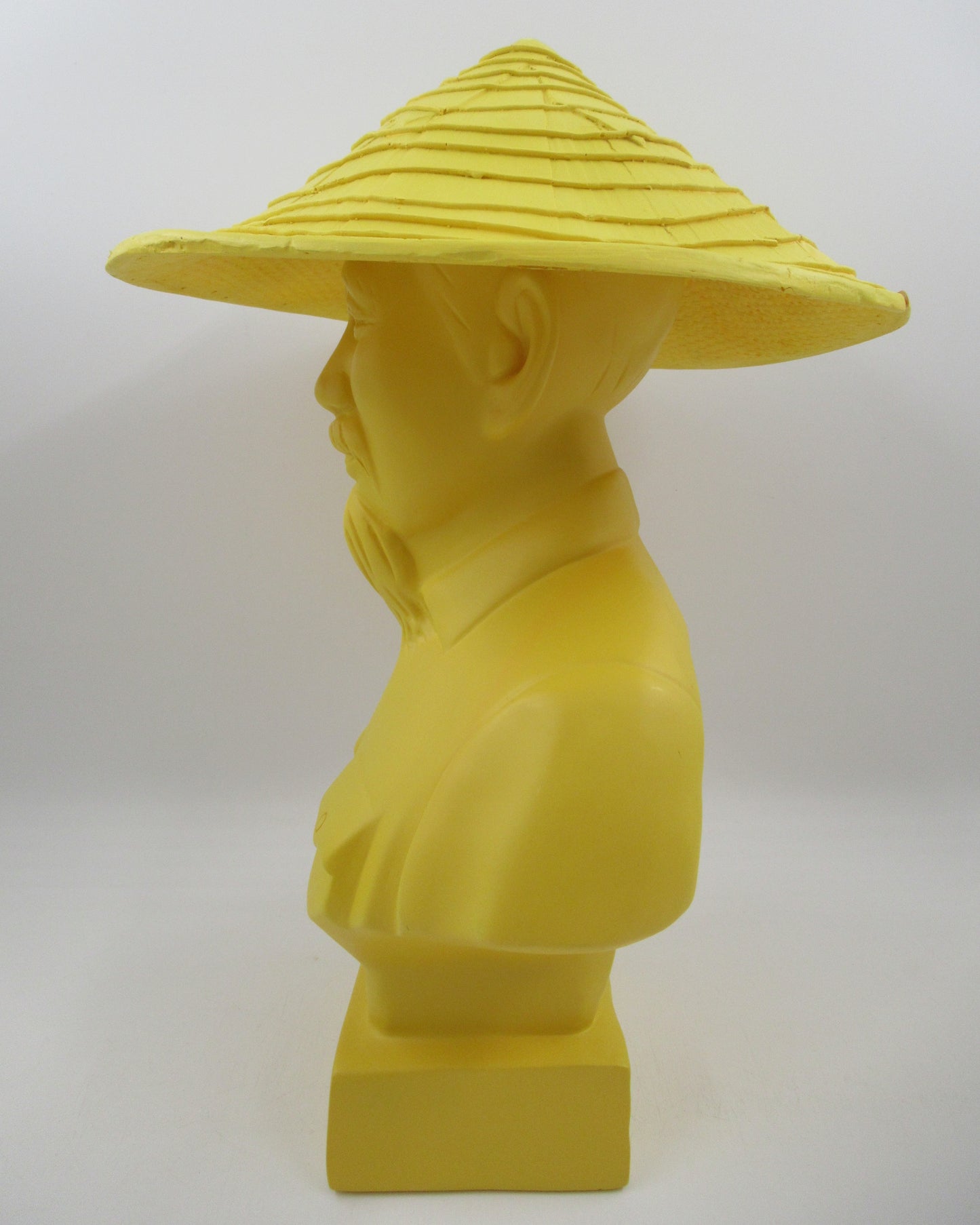 HO CHI MINH Yellow Bust - Kozik x Ultraviolence (2007) Rotofugi Limited Art Toy with Box