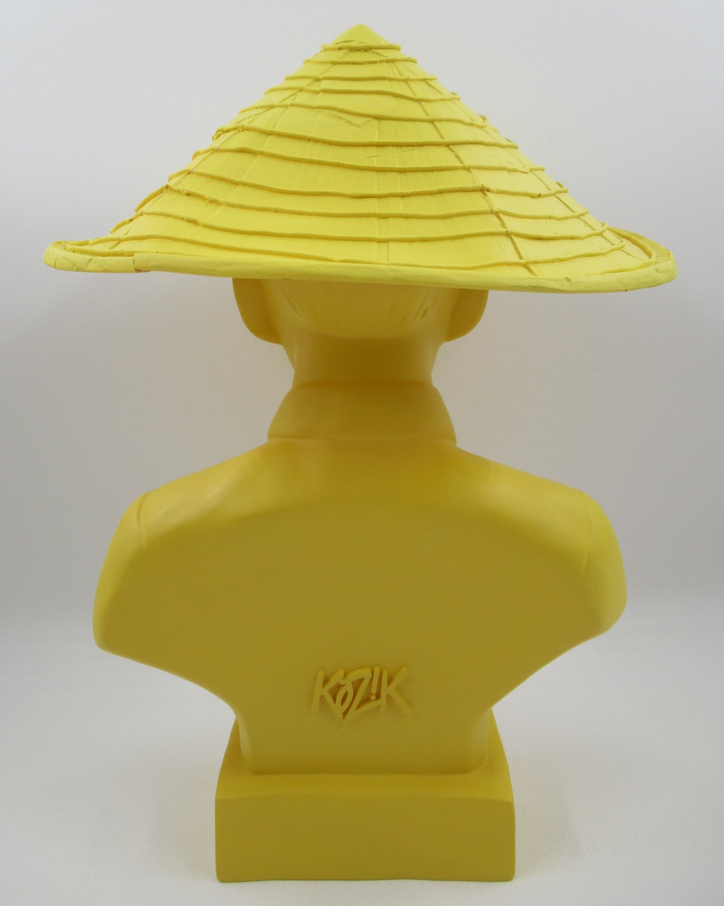 HO CHI MINH Yellow Bust - Kozik x Ultraviolence (2007) Rotofugi Limited Art Toy with Box