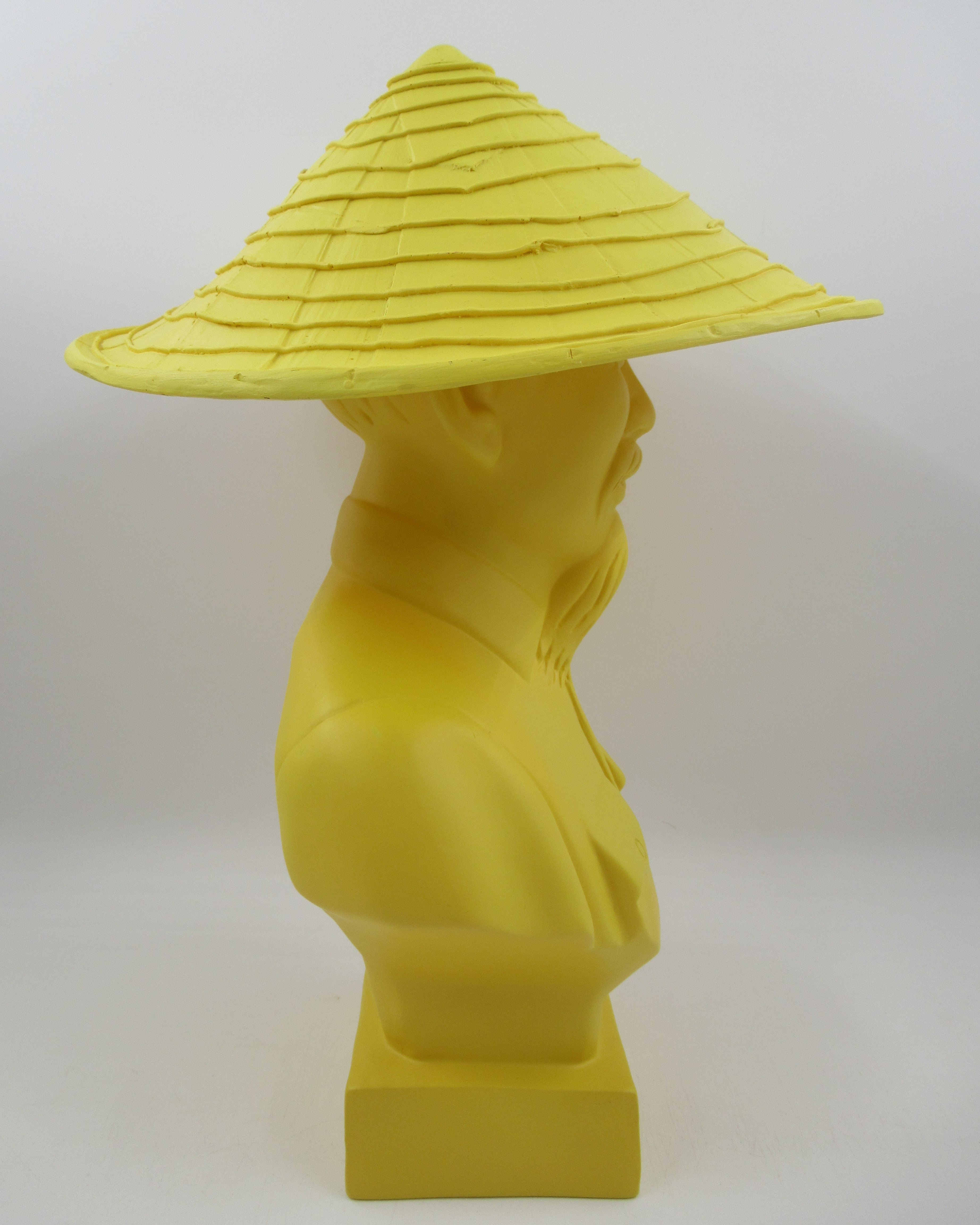 HO CHI MINH Yellow Bust - Kozik x Ultraviolence (2007) Rotofugi Limited Art Toy with Box