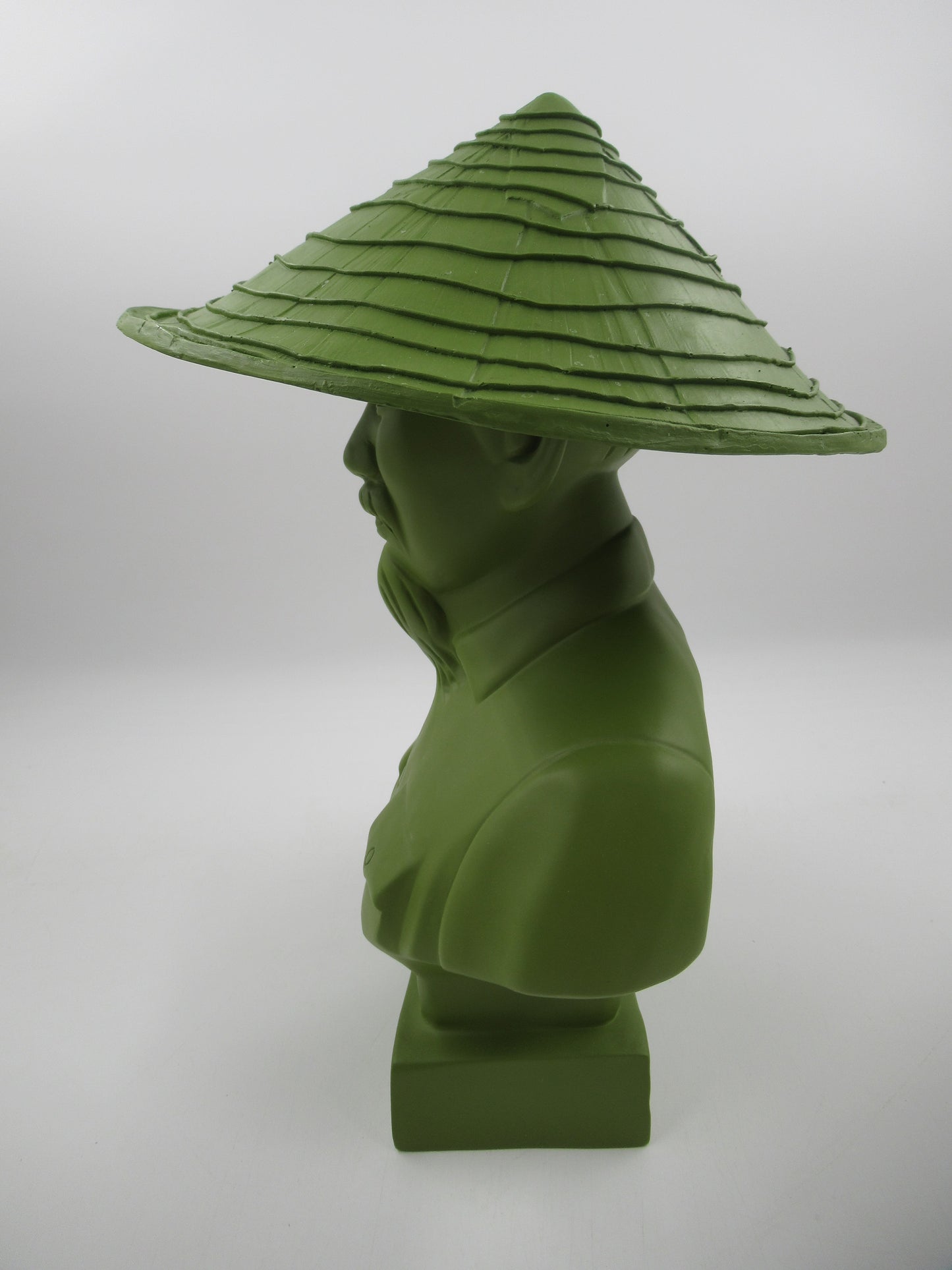 HO CHI MINH Army Green Bust - Kozik x Ultraviolence (2007) Juxtapoz Exclusive Limited Art Toy with Box