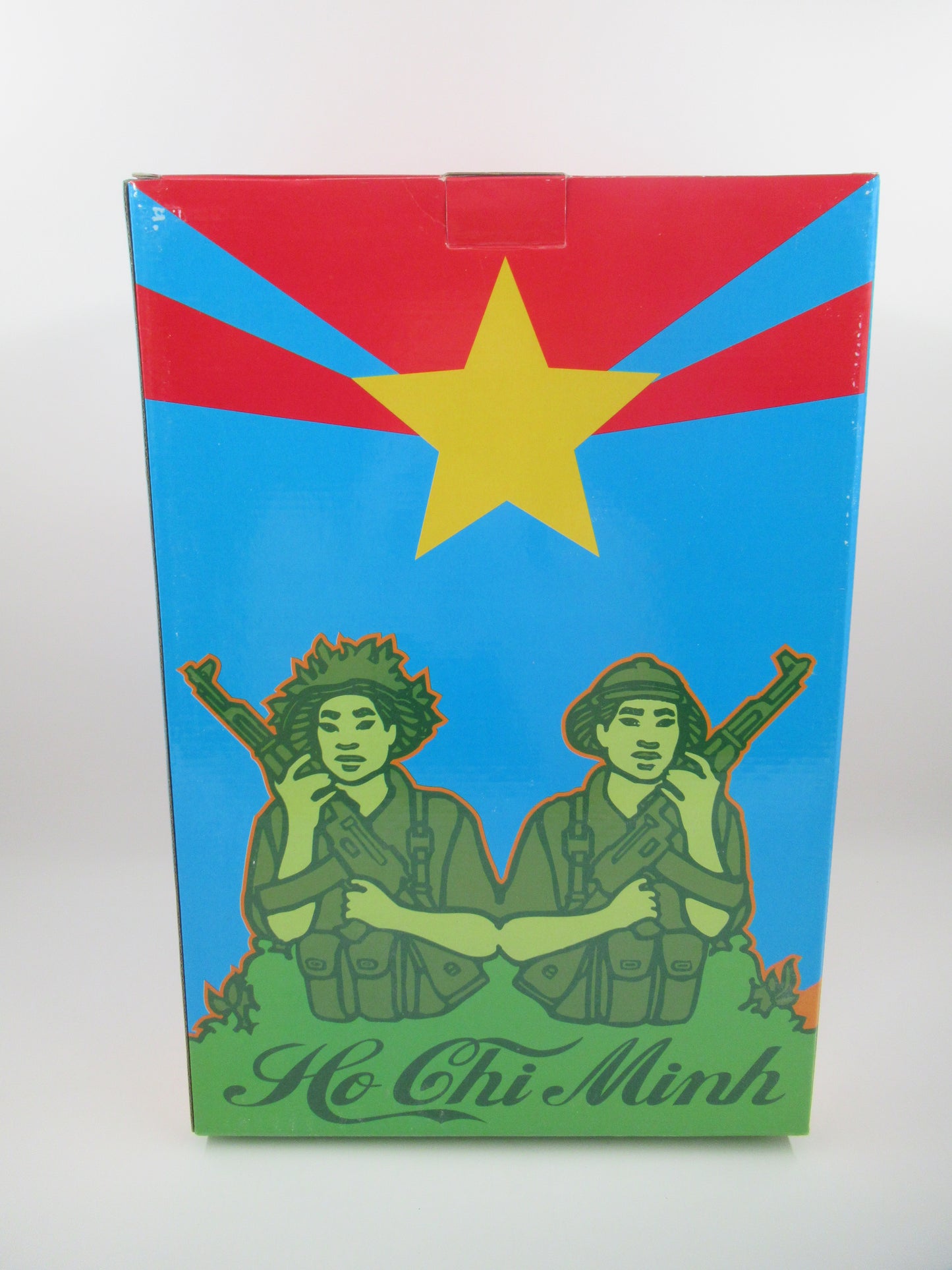 HO CHI MINH Army Green Bust - Kozik x Ultraviolence (2007) Juxtapoz Exclusive Limited Art Toy with Box