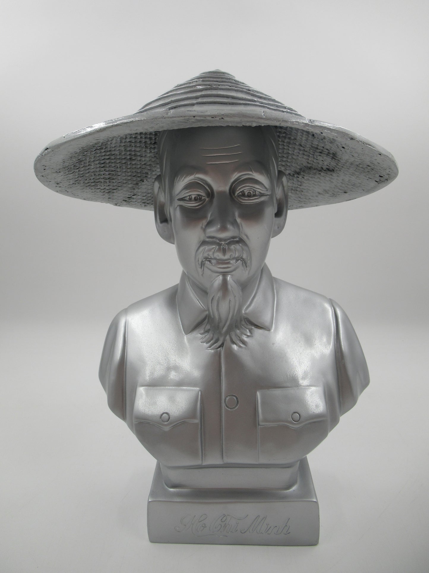 HO CHI MINH Silver Bust - Kozik x Ultraviolence (2007) Chindogu Gallery Exclusive Limited Art Toy with Box