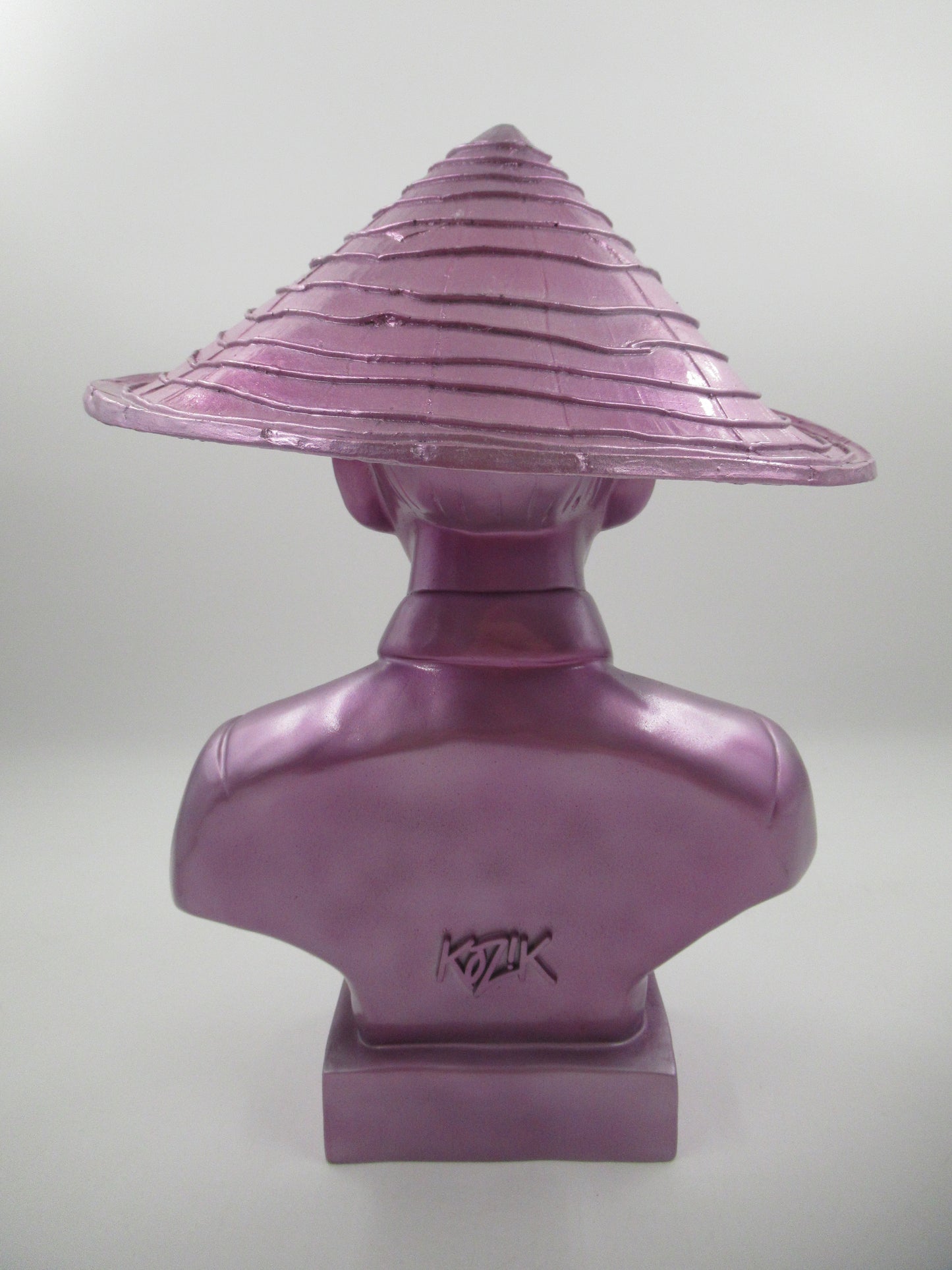 HO CHI MINH Metallic Purple Bust - Kozik x Ultraviolence (2007) Limited Art Toy with Box