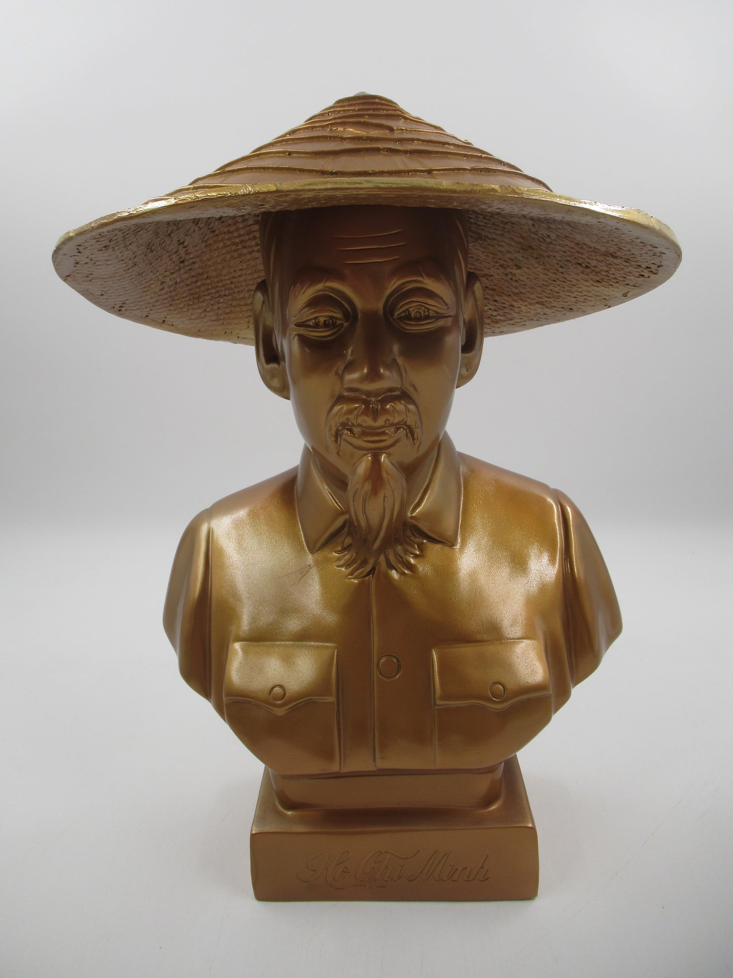 HO CHI MINH Bronze Bust - Kozik x Ultraviolence (2007) 3DRetro Exclusive Limited Art Toy with Box